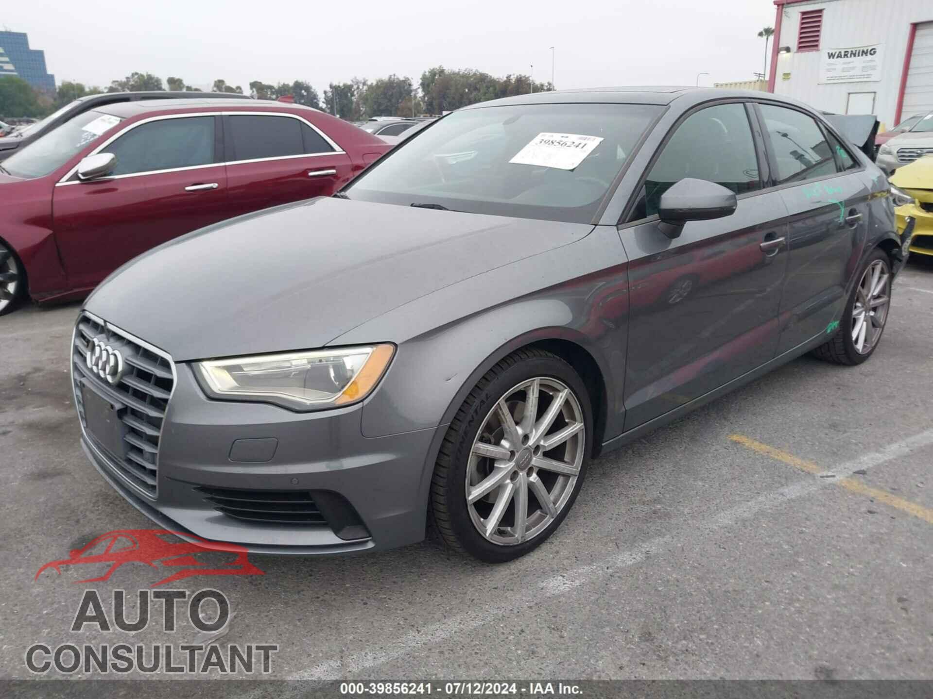AUDI A3 2016 - WAUB8GFF6G1029364