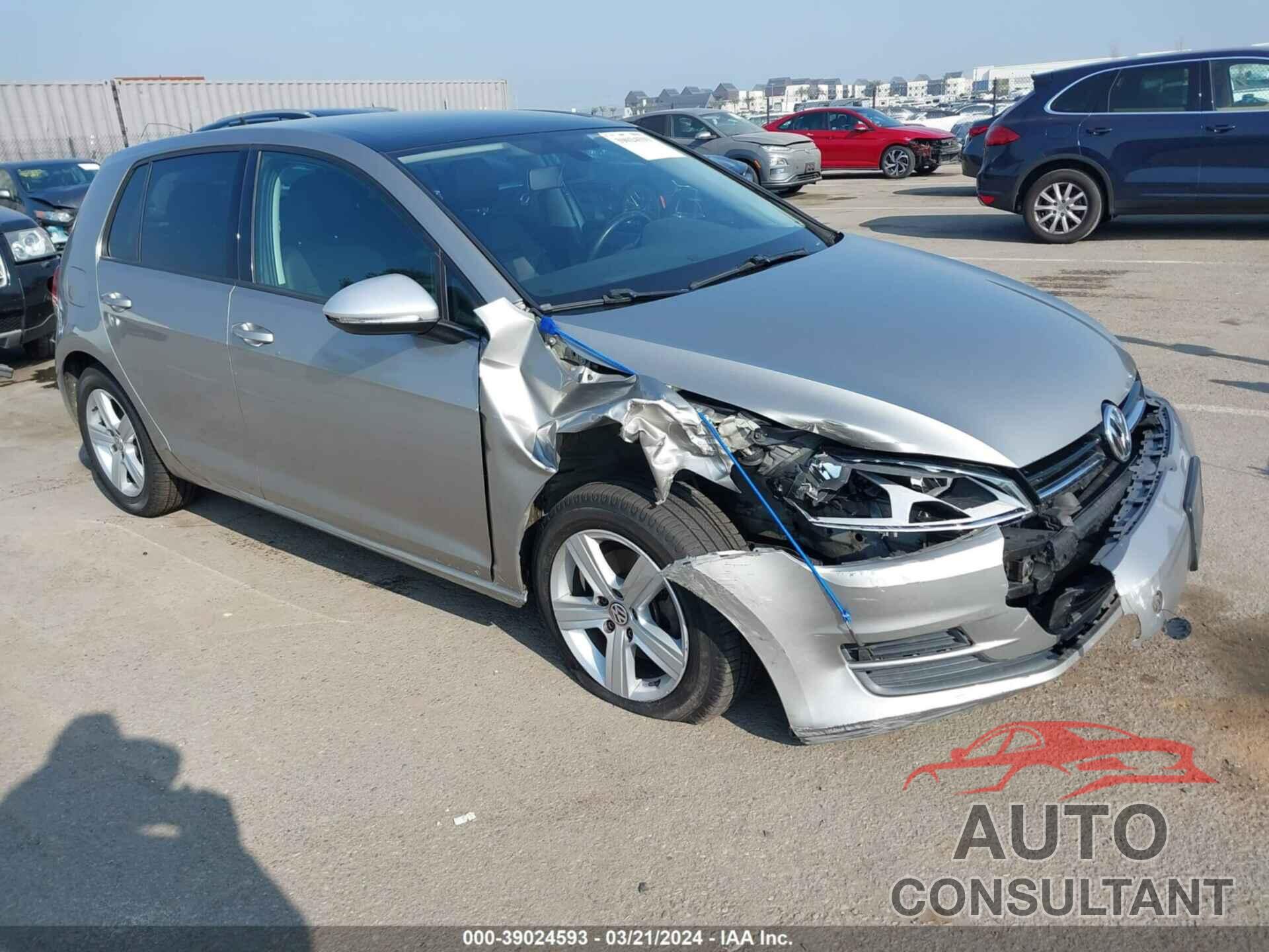 VOLKSWAGEN GOLF 2017 - 3VW217AU2HM023818