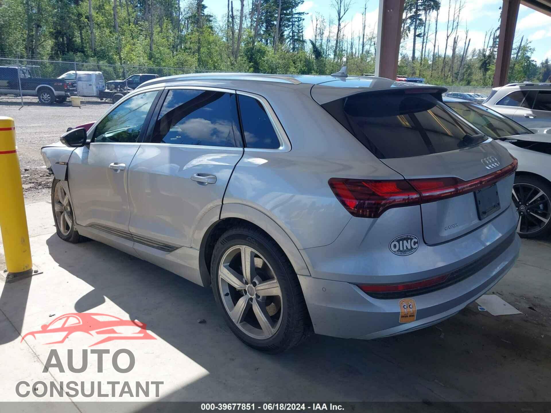 AUDI E-TRON 2019 - WA1LAAGE9KB017236