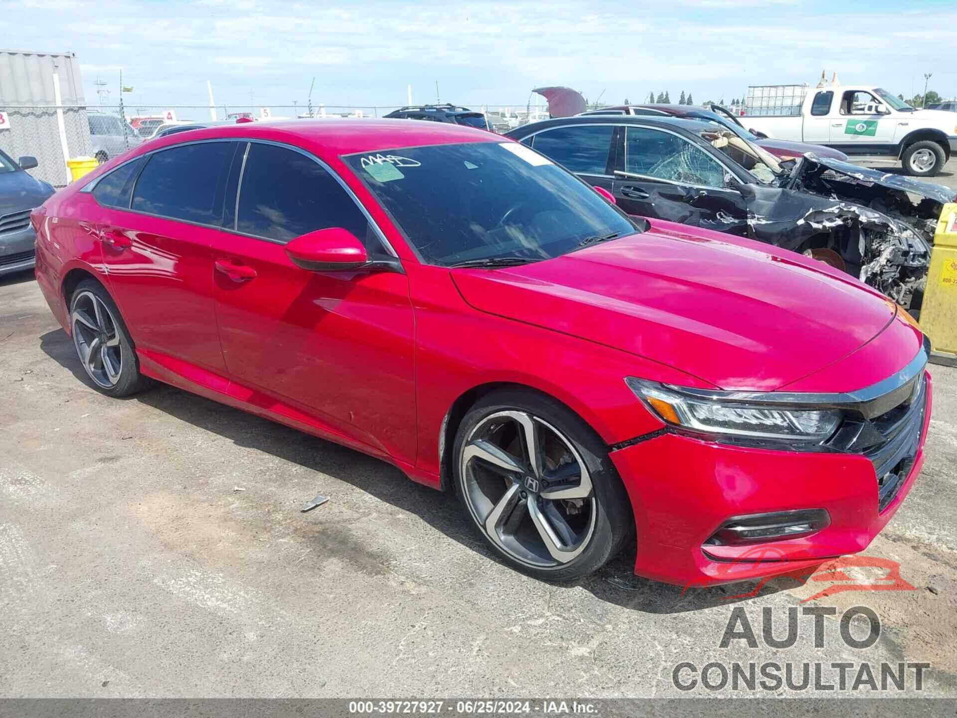 HONDA ACCORD 2018 - 1HGCV1F34JA033277