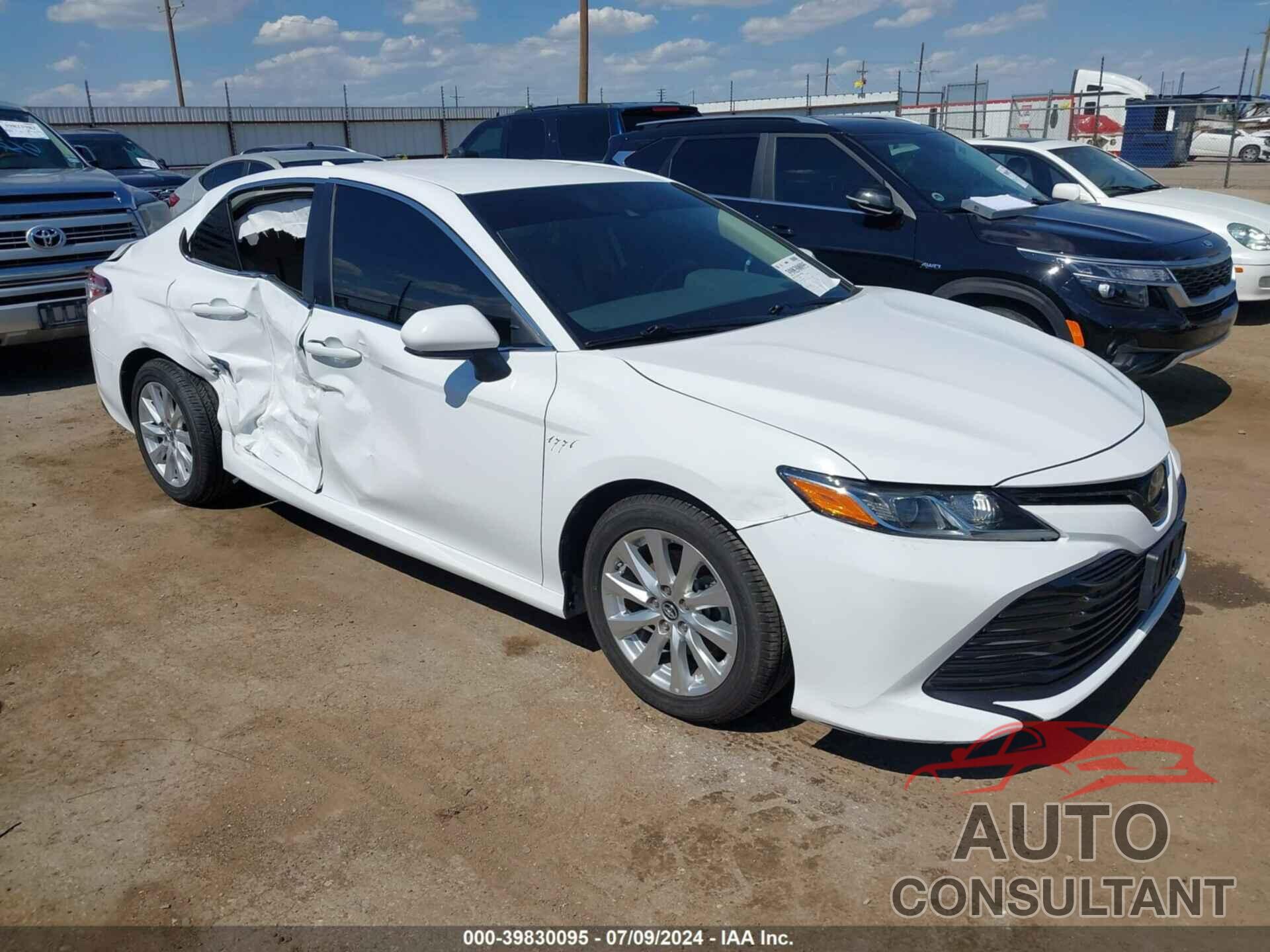 TOYOTA CAMRY 2019 - 4T1B11HK6KU729290