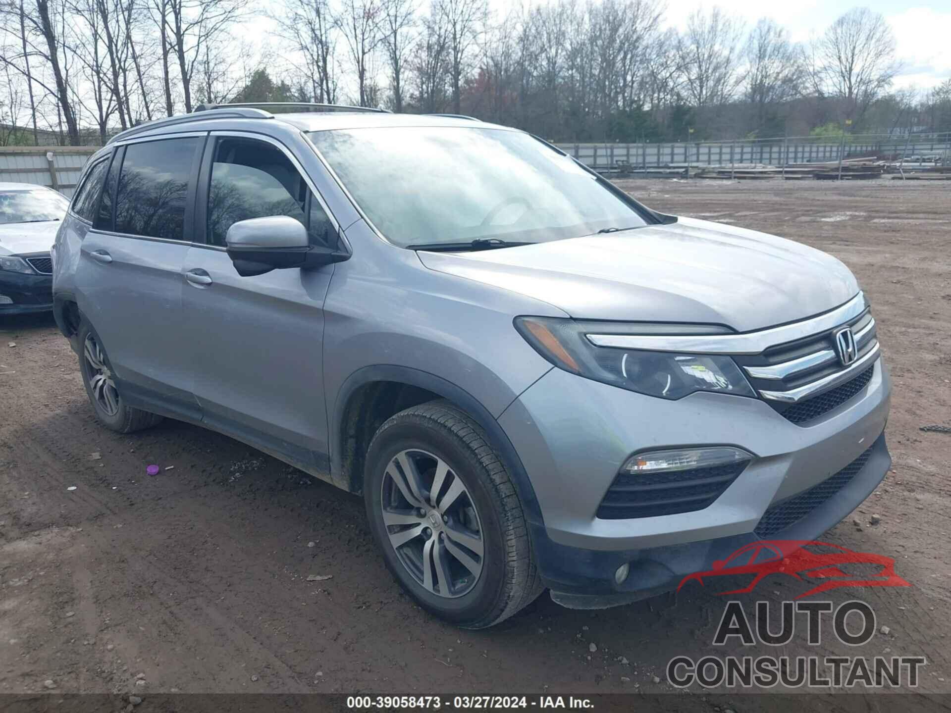 HONDA PILOT 2017 - 5FNYF6H55HB065010