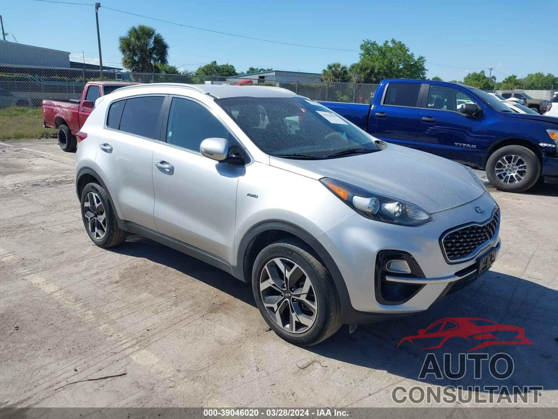 KIA SPORTAGE 2020 - KNDPNCAC5L7833850