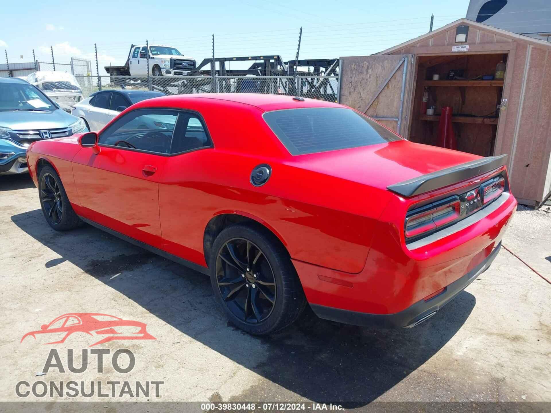 DODGE CHALLENGER 2016 - 2C3CDZAG0GH153196