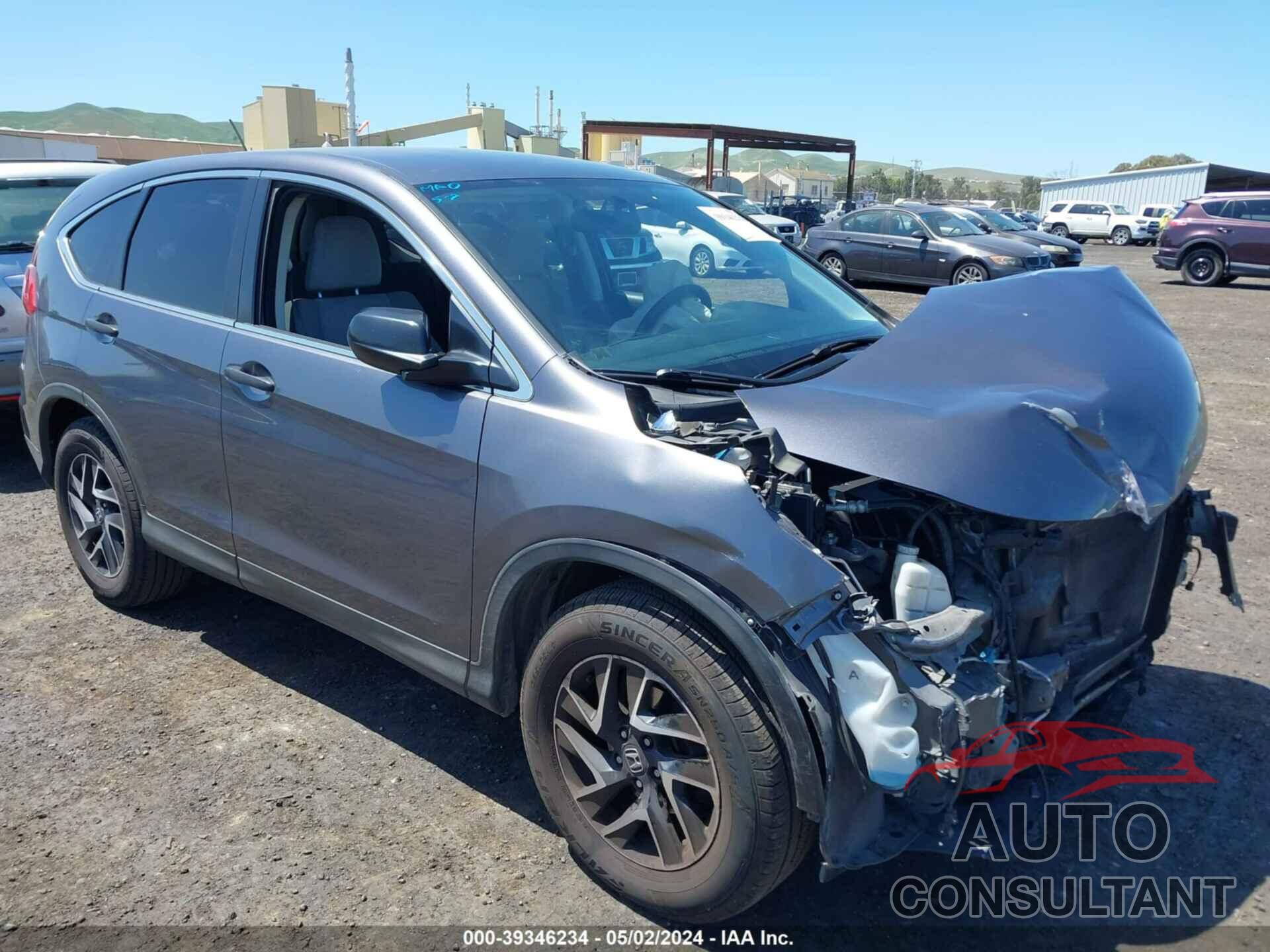 HONDA CR-V 2016 - 5J6RM4H49GL058718