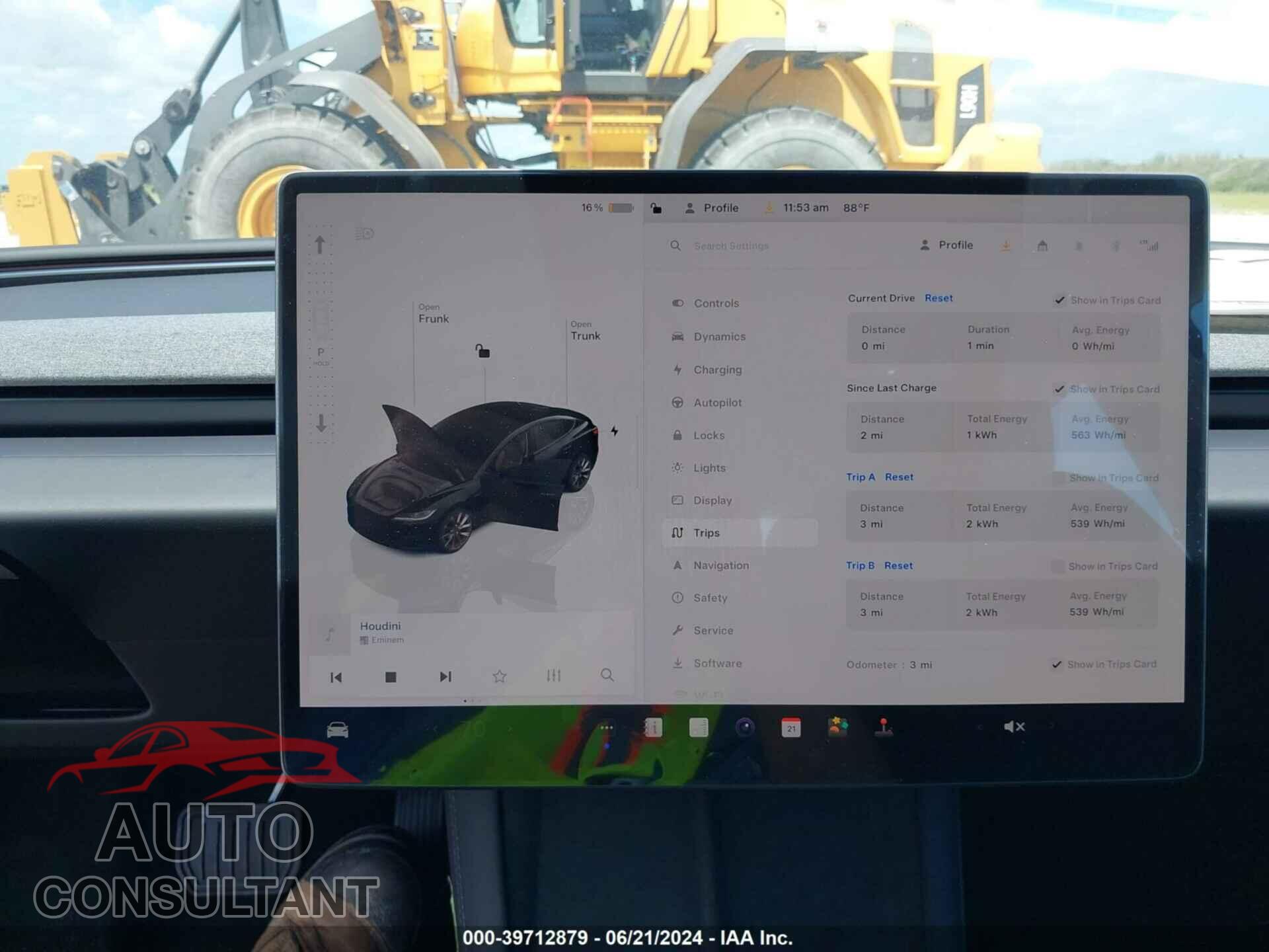 TESLA MODEL 3 2024 - 5YJ3E1EA8RF752386