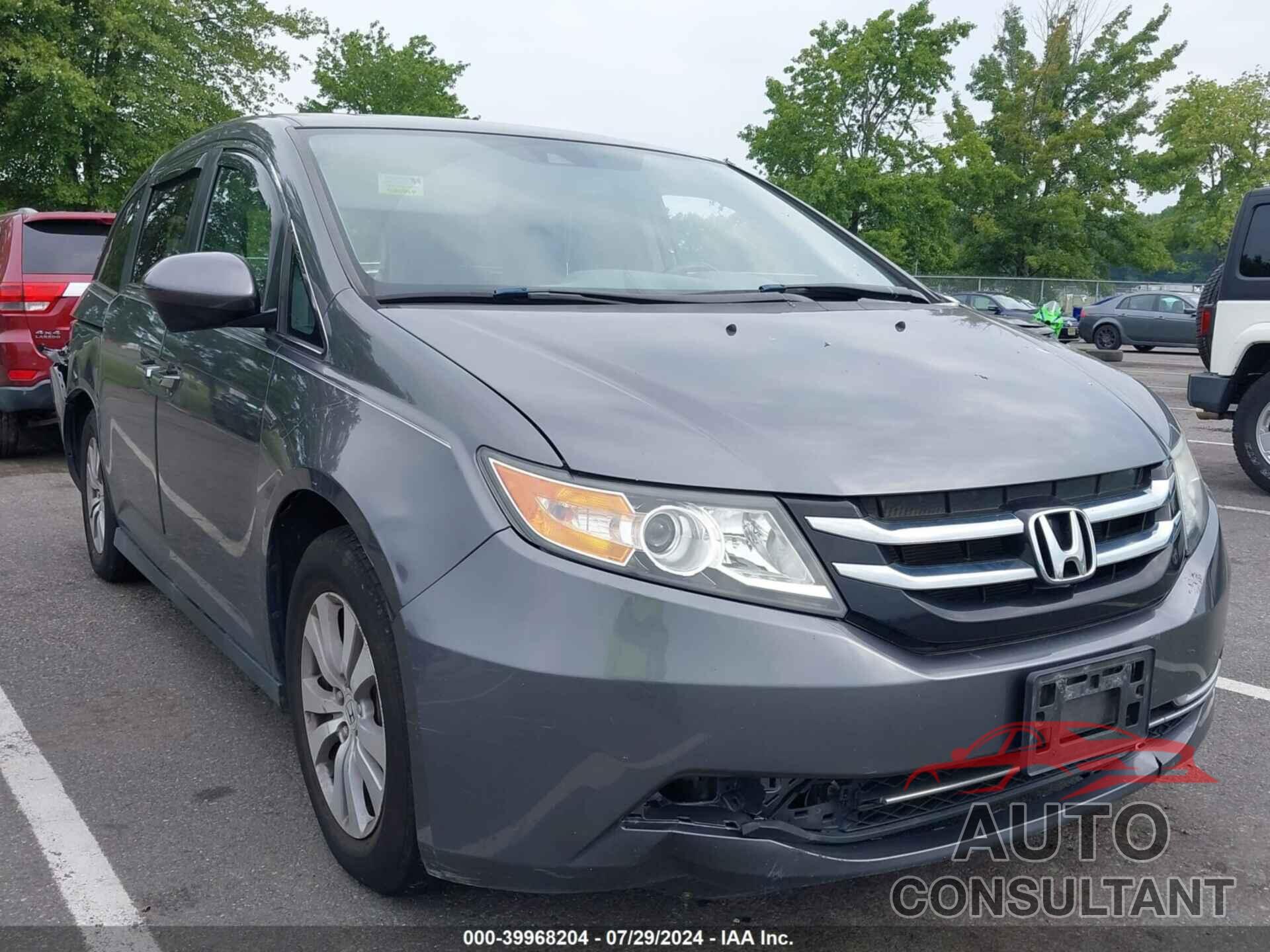 HONDA ODYSSEY 2017 - 5FNRL5H62HB014726