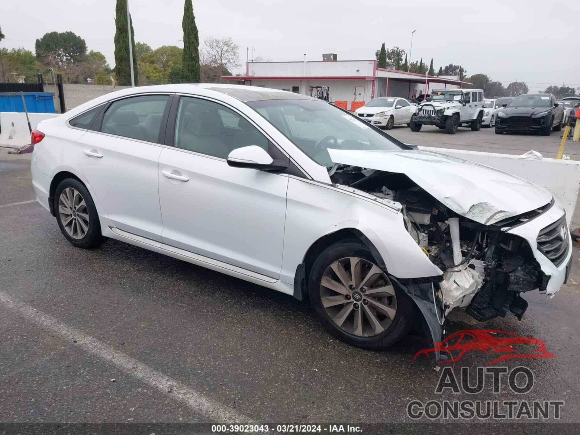 HYUNDAI SONATA 2017 - 5NPE34AF0HH437745
