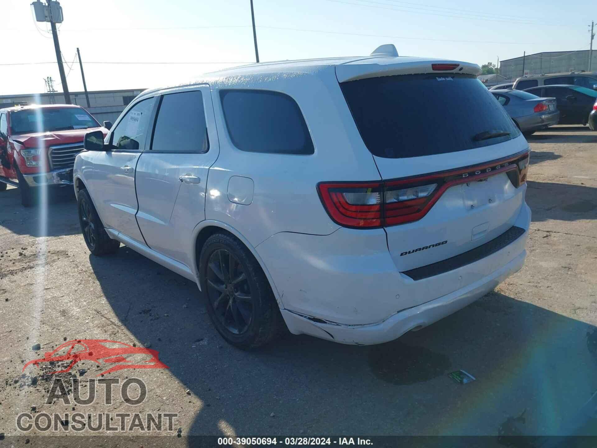 DODGE DURANGO 2017 - 1C4RDHAG3HC960509