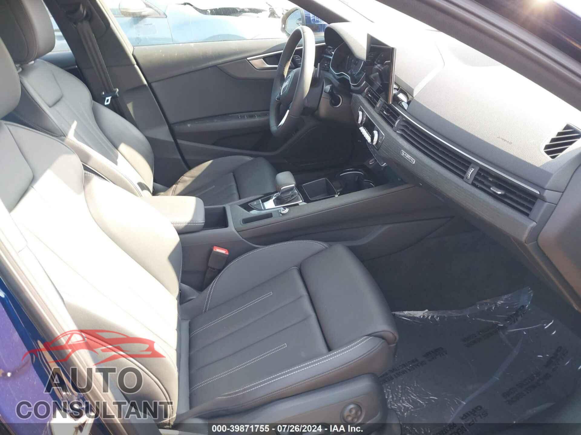 AUDI A4 2024 - WAUDAAF41RN002254