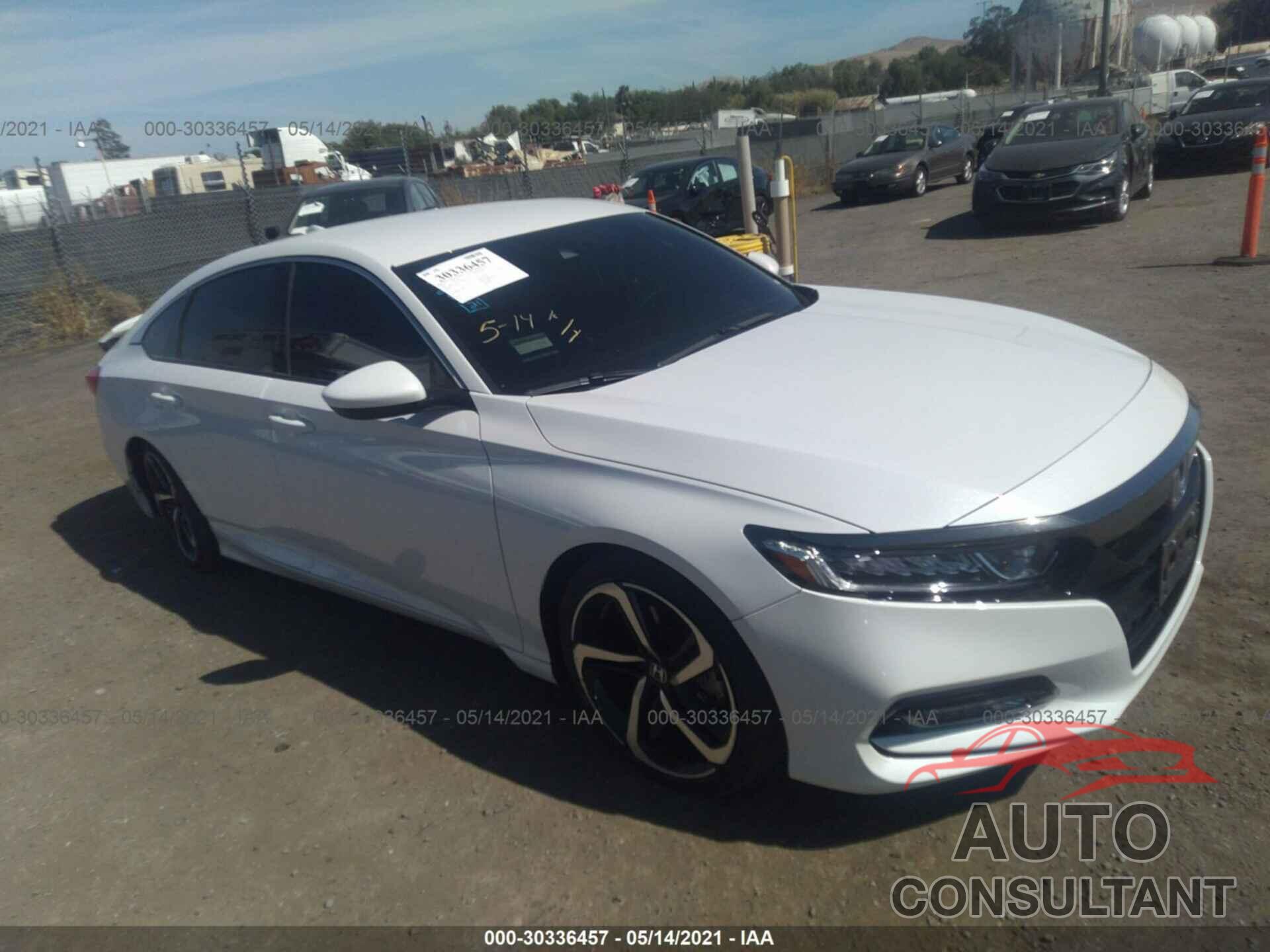 HONDA ACCORD SEDAN 2019 - 1HGCV1F38KA093368