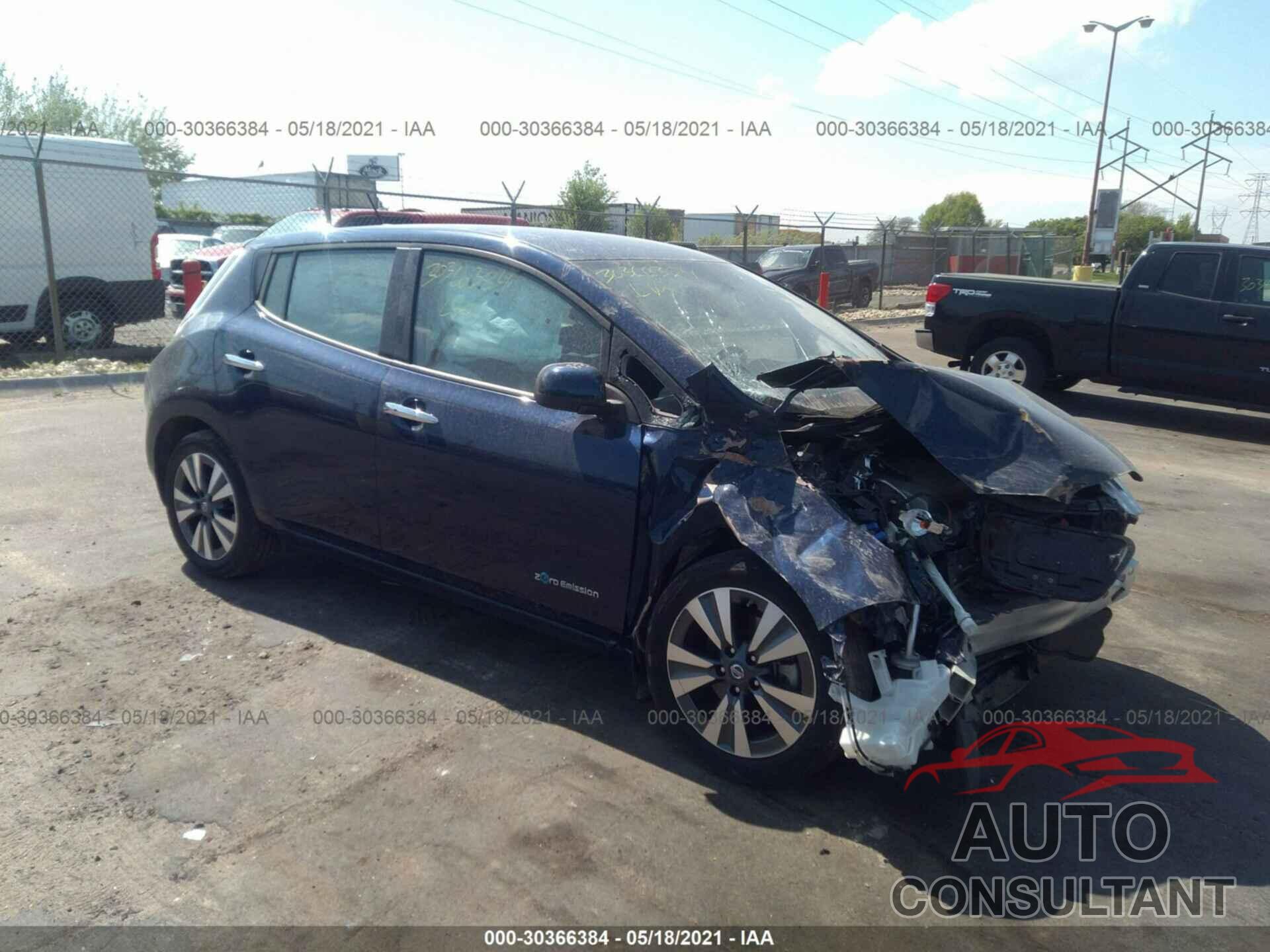 NISSAN LEAF 2016 - 1N4BZ0CP7GC312497