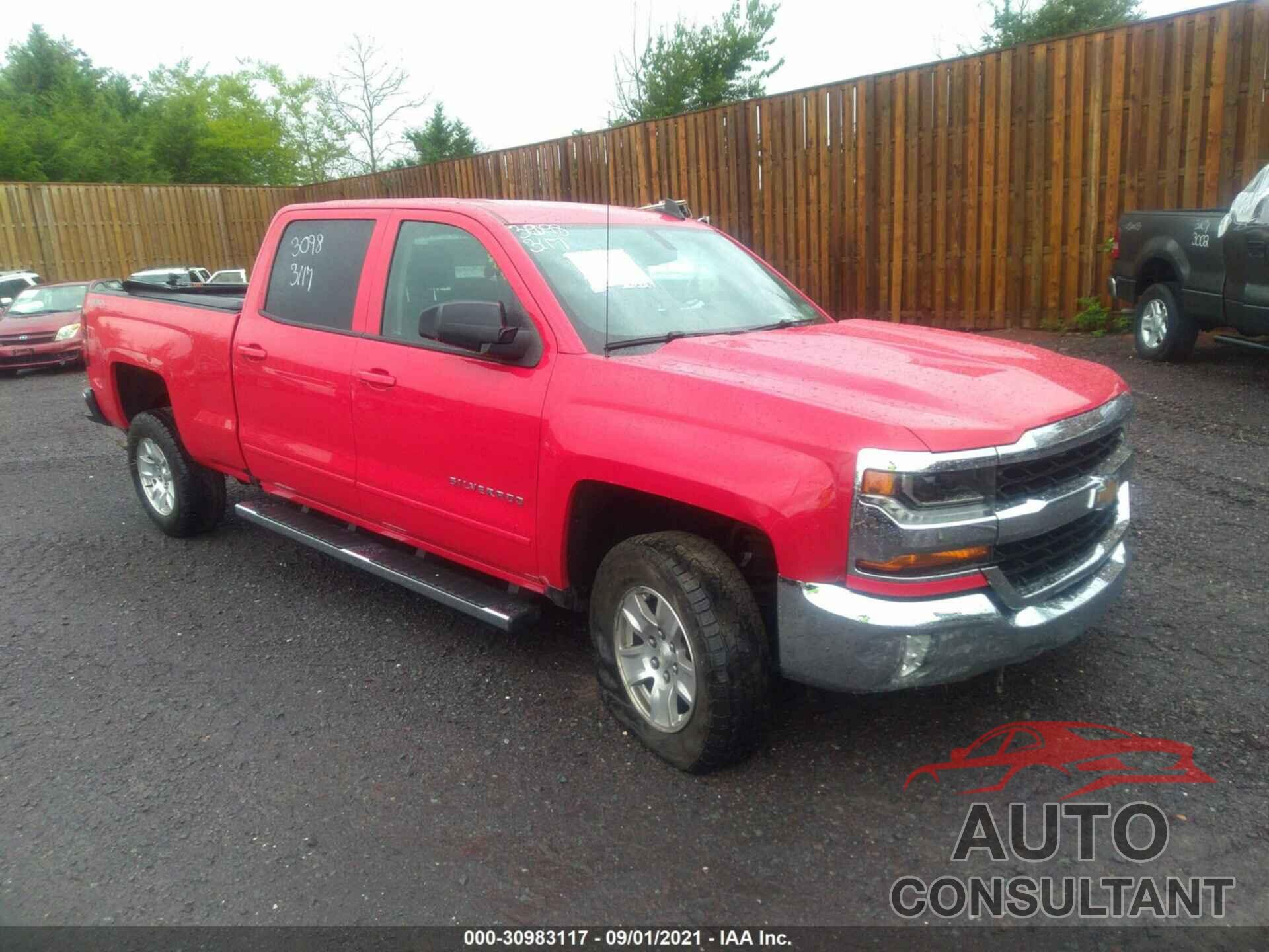 CHEVROLET SILVERADO 1500 2017 - 3GCUKREC2HG185663