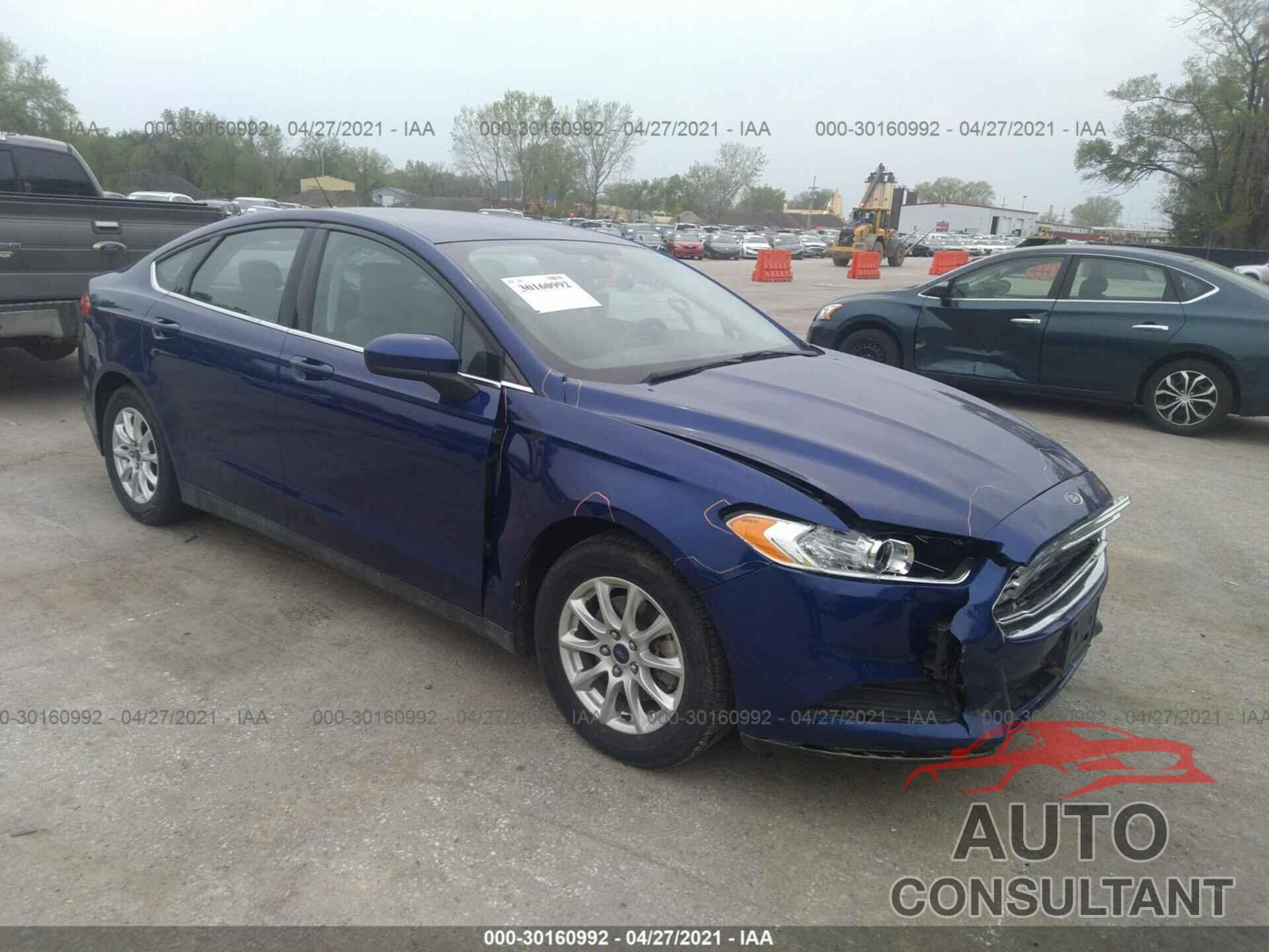 FORD FUSION 2016 - 3FA6P0G76GR285067