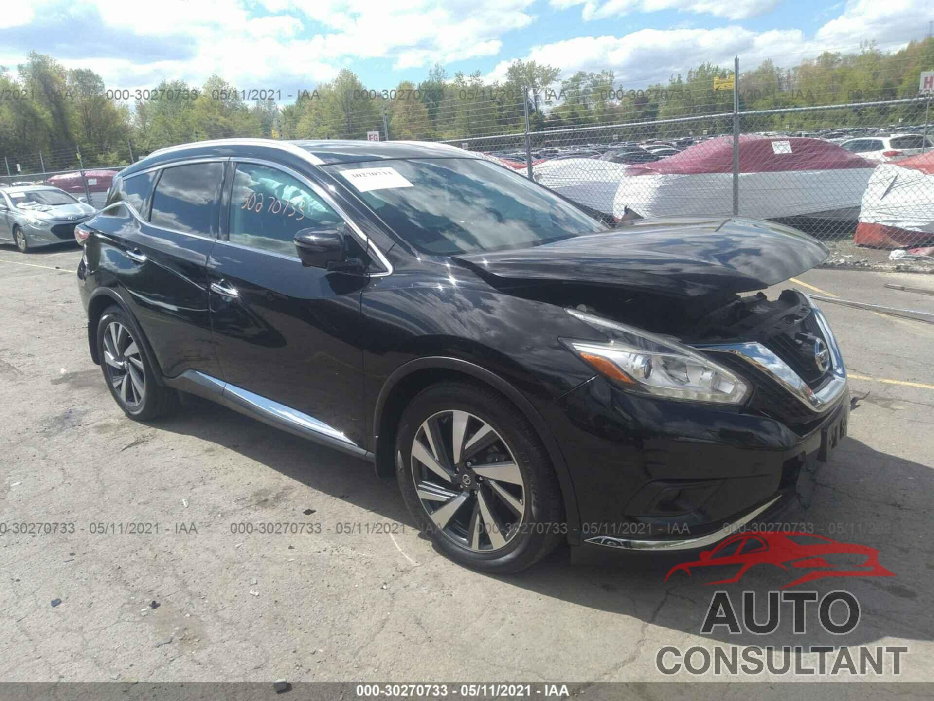 NISSAN MURANO 2016 - 5N1AZ2MH2GN109008