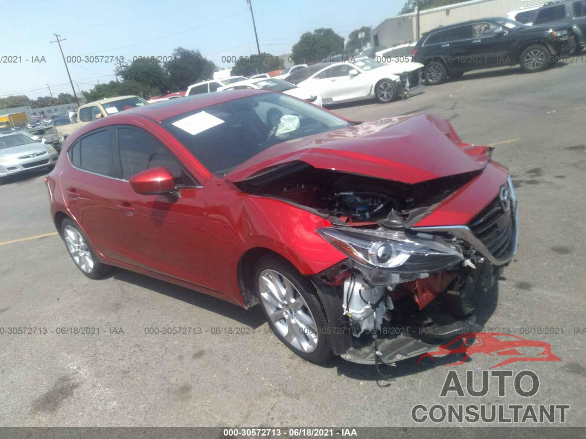 MAZDA MAZDA3 2016 - JM1BM1N33G1331746