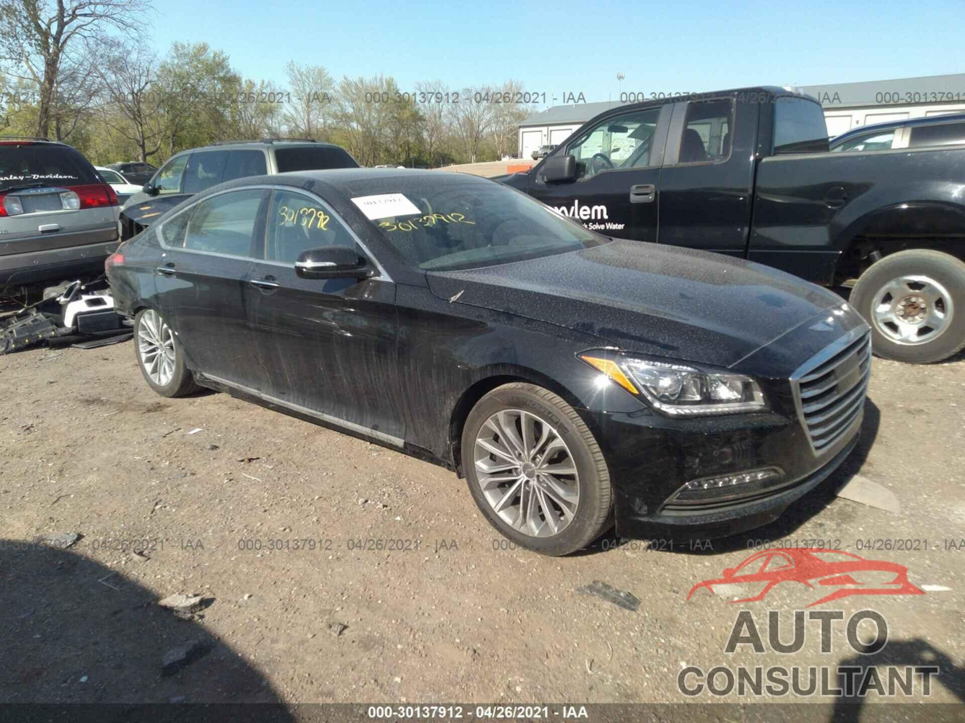 HYUNDAI GENESIS 2016 - KMHGN4JE9GU114868