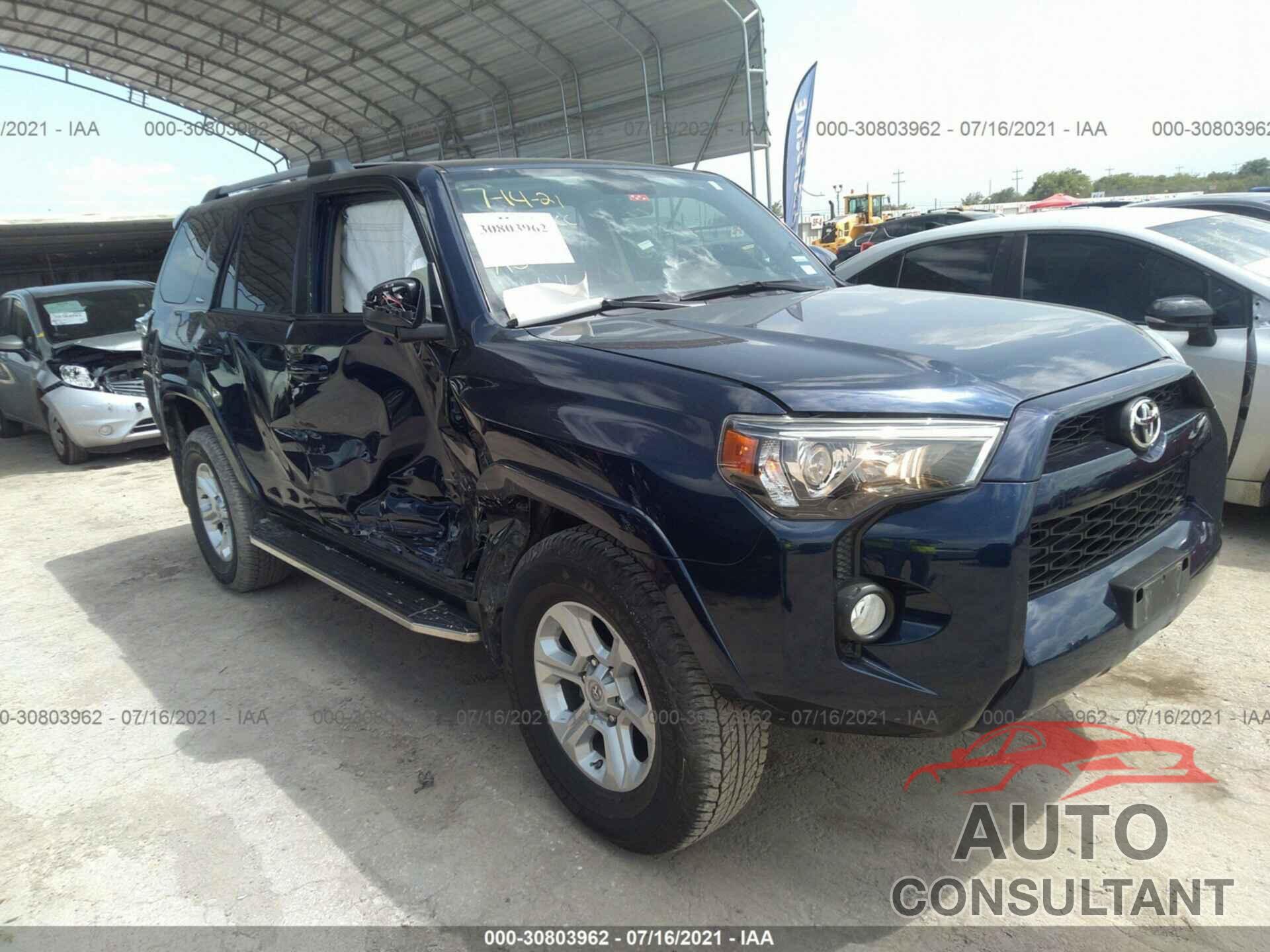 TOYOTA 4RUNNER 2019 - JTEZU5JR7K5206469