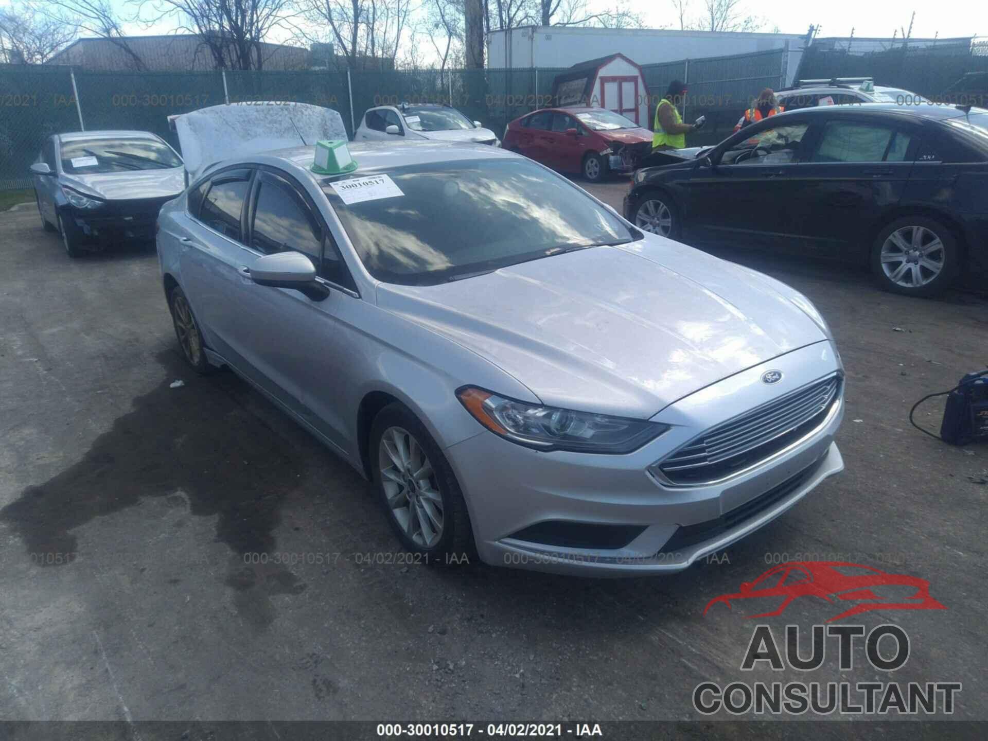 FORD FUSION 2017 - 3FA6P0H75HR183971