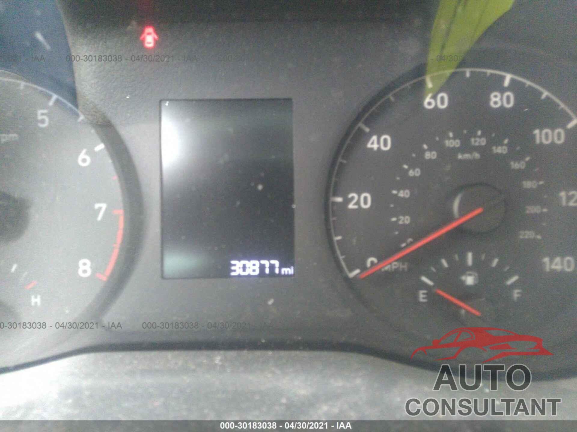 HYUNDAI ACCENT 2019 - 3KPC24A39KE061770