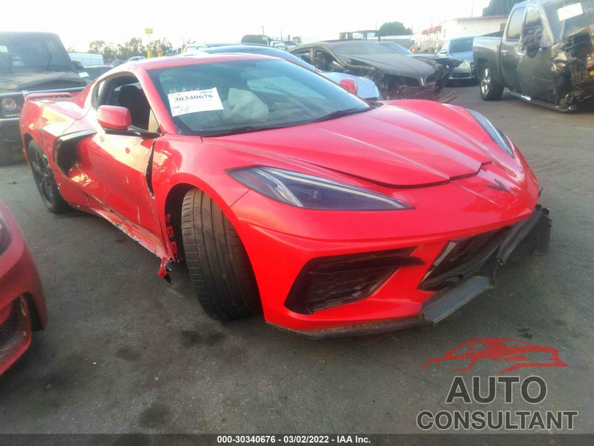 CHEVROLET CORVETTE 2020 - 1G1Y82D43L5108455