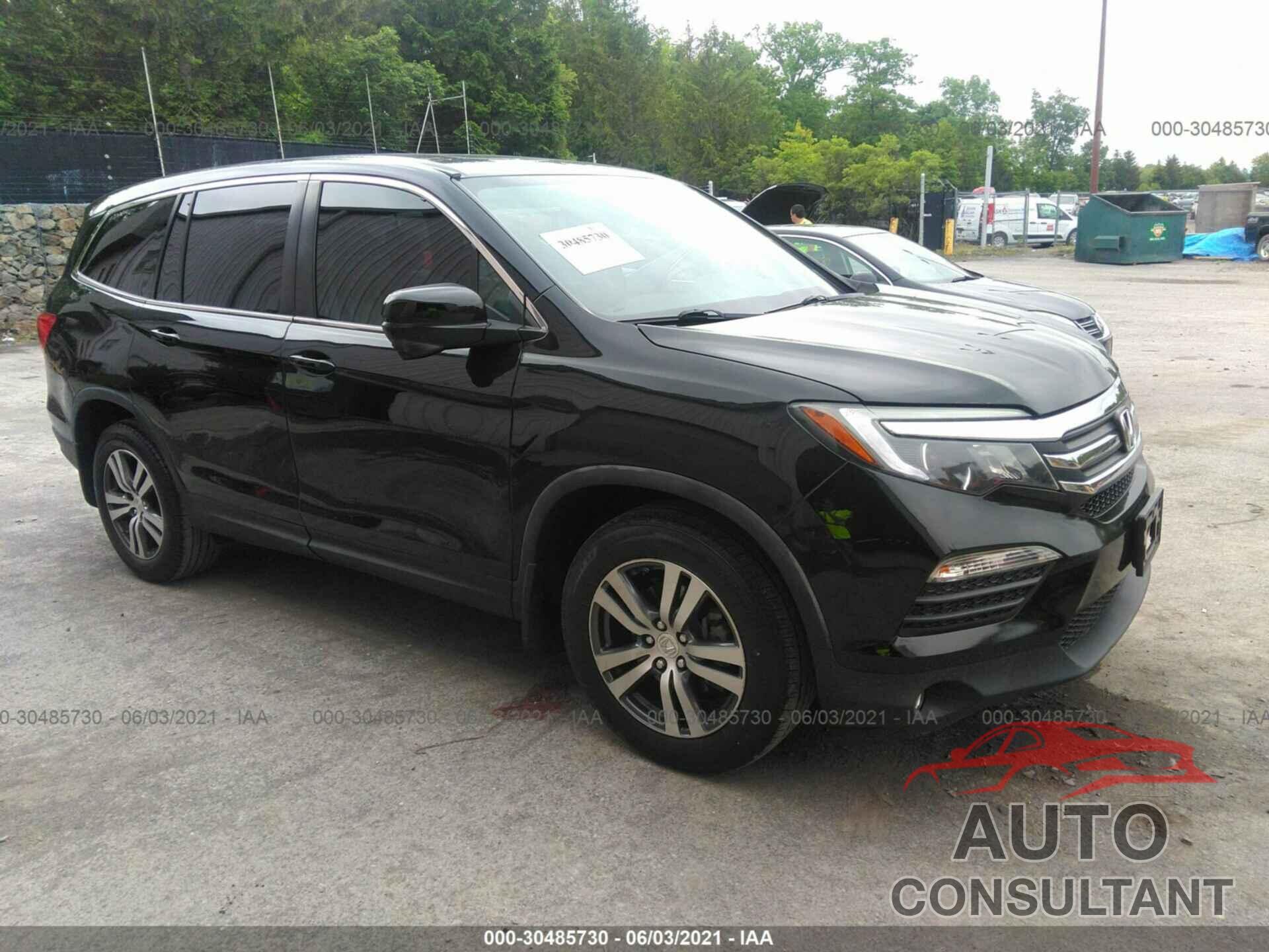 HONDA PILOT 2016 - 5FNYF5H5XGB009329