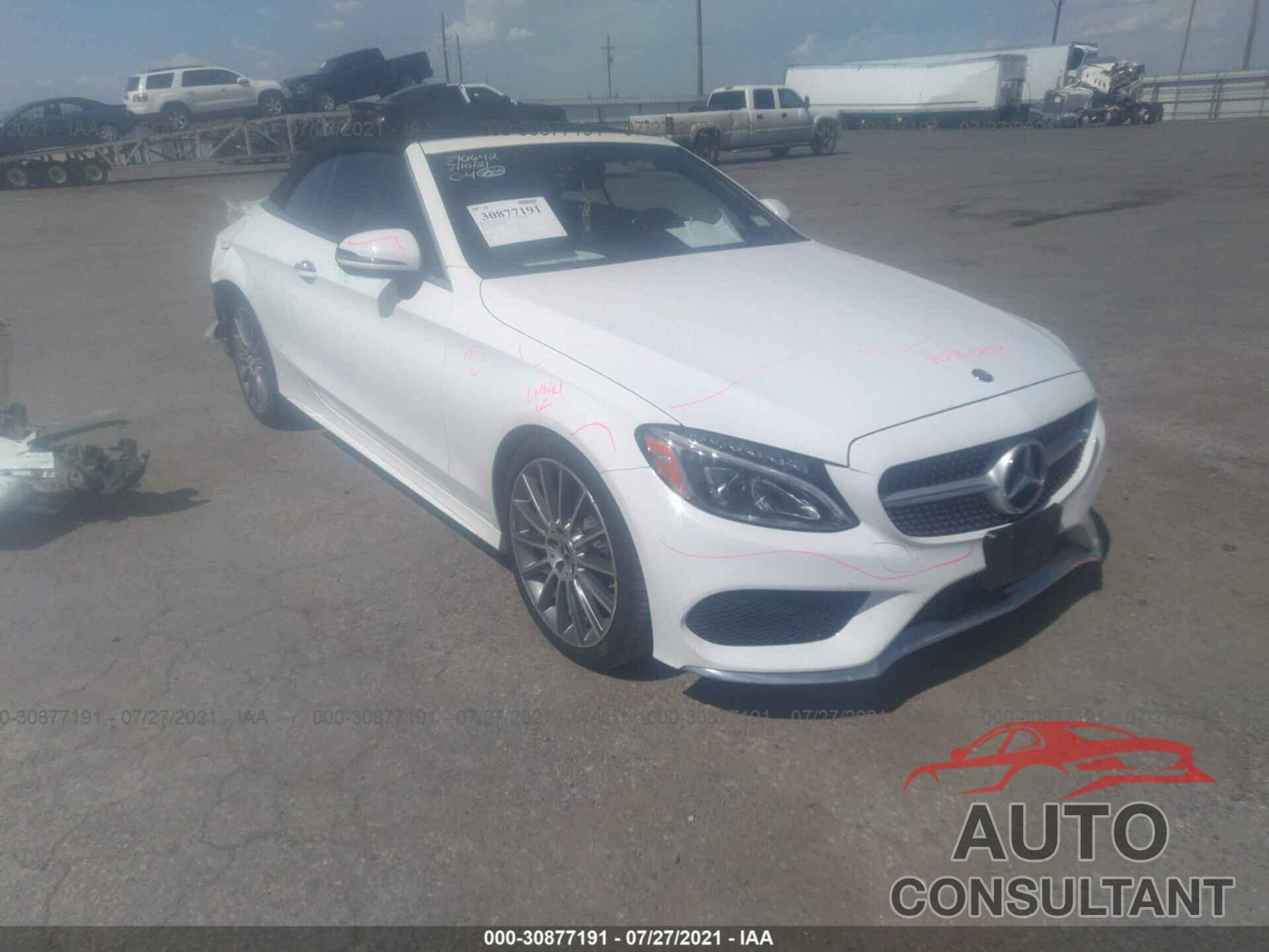 MERCEDES-BENZ C-CLASS 2017 - WDDWK4JB8HF517685