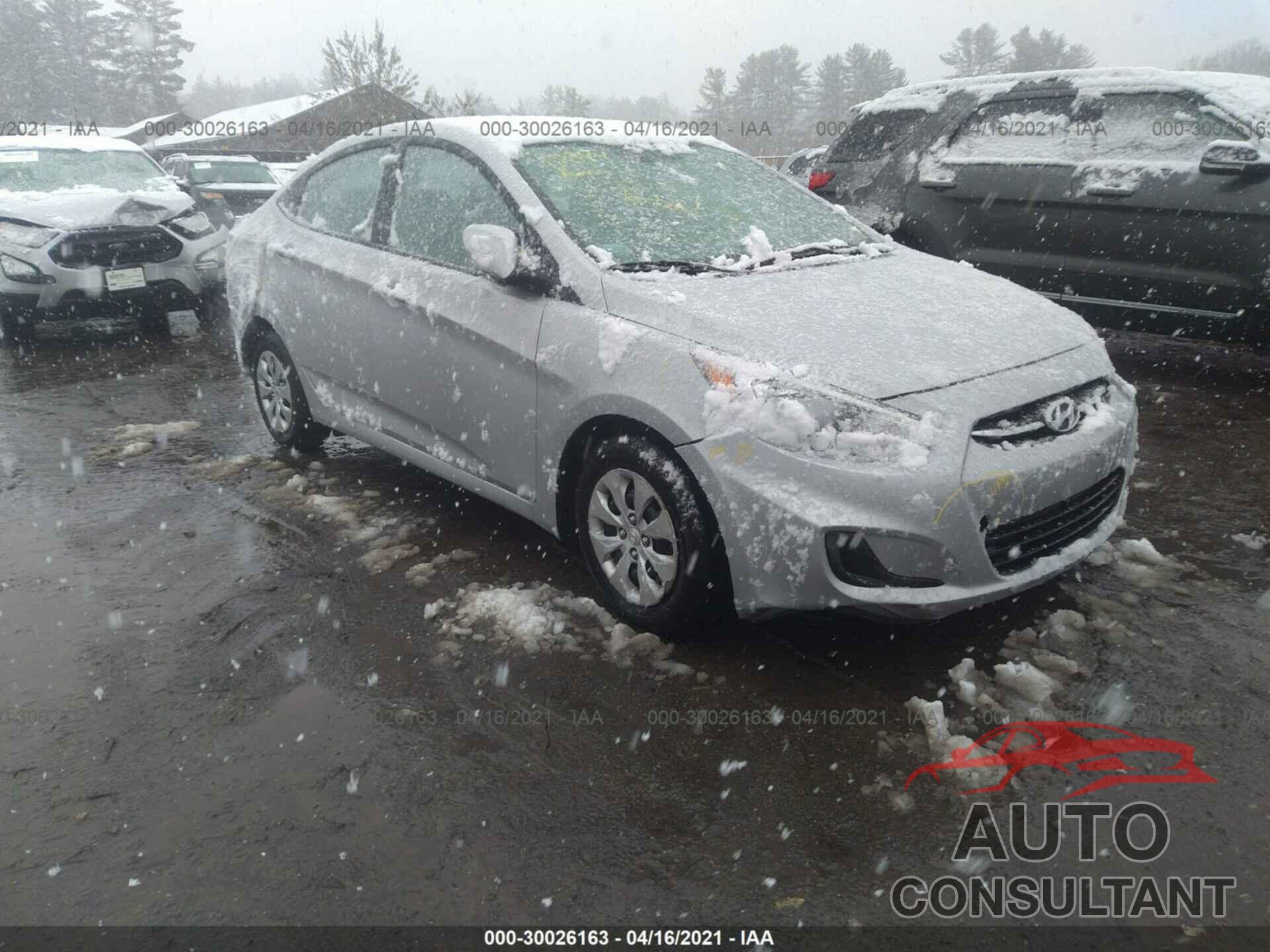 HYUNDAI ACCENT 2016 - KMHCT4AEXGU977442