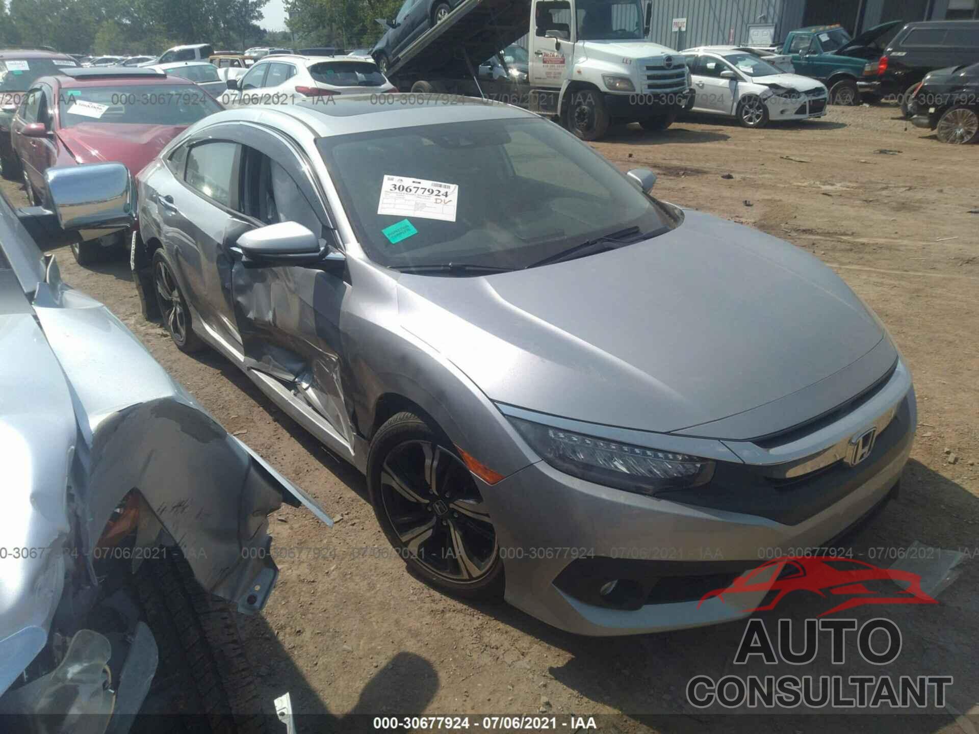 HONDA CIVIC SEDAN 2016 - 19XFC1F91GE019459