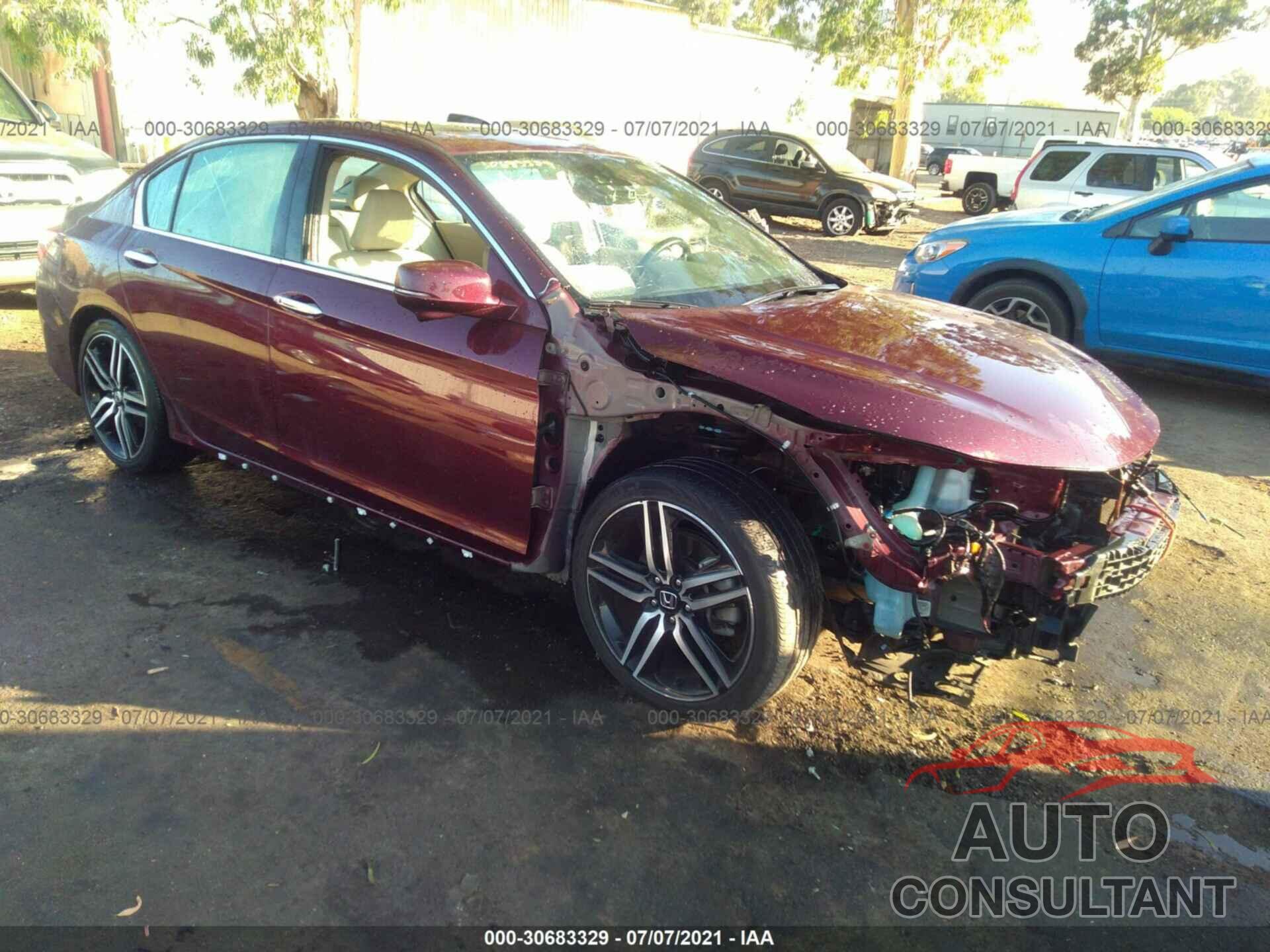 HONDA ACCORD SEDAN 2017 - 1HGCR3F97HA035166