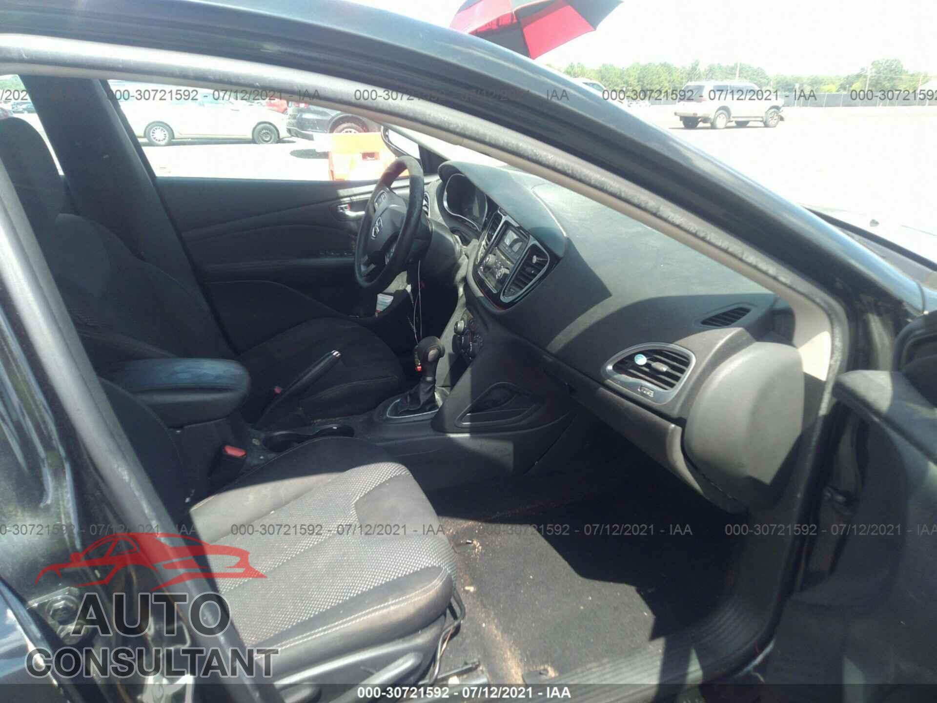 DODGE DART 2016 - 1C3CDFBB9GD515329