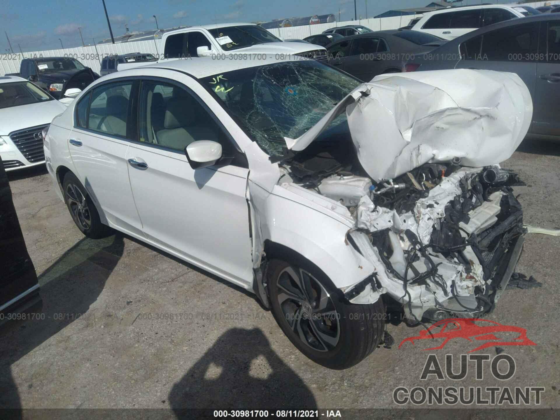 HONDA ACCORD SEDAN 2016 - 1HGCR2F31GA047771