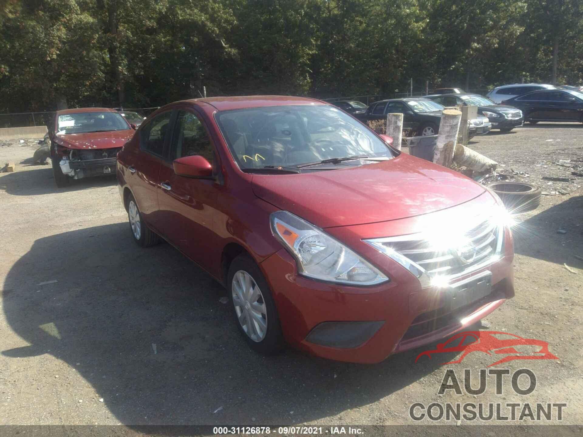 NISSAN VERSA 2016 - 3N1CN7AP5GL844568