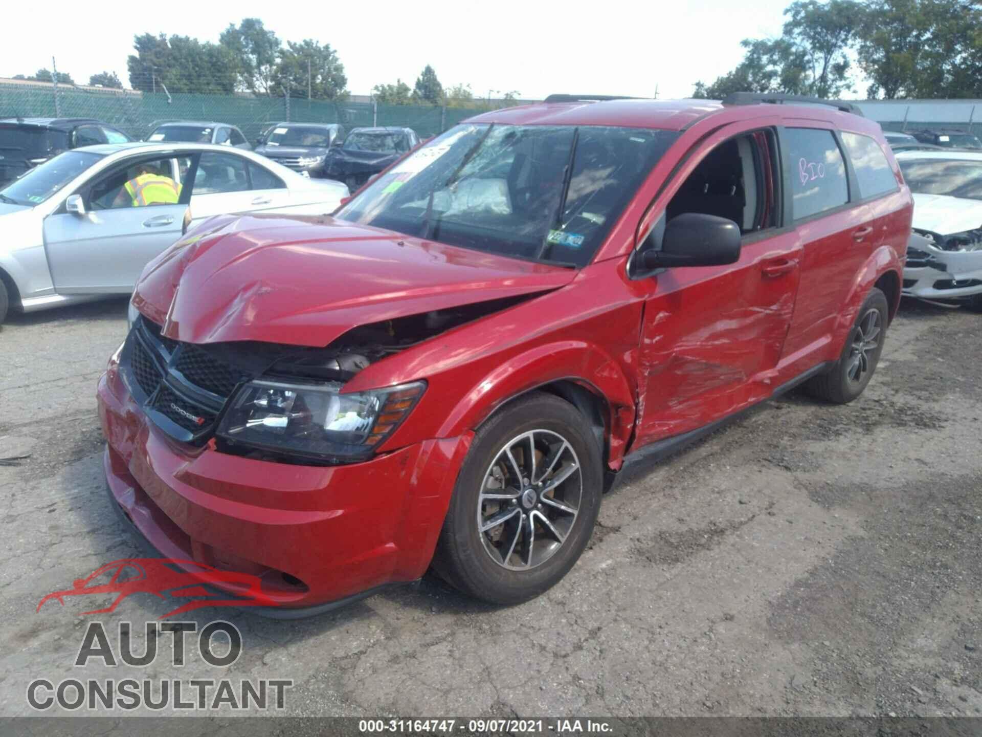DODGE JOURNEY 2018 - 3C4PDCAB4JT512322