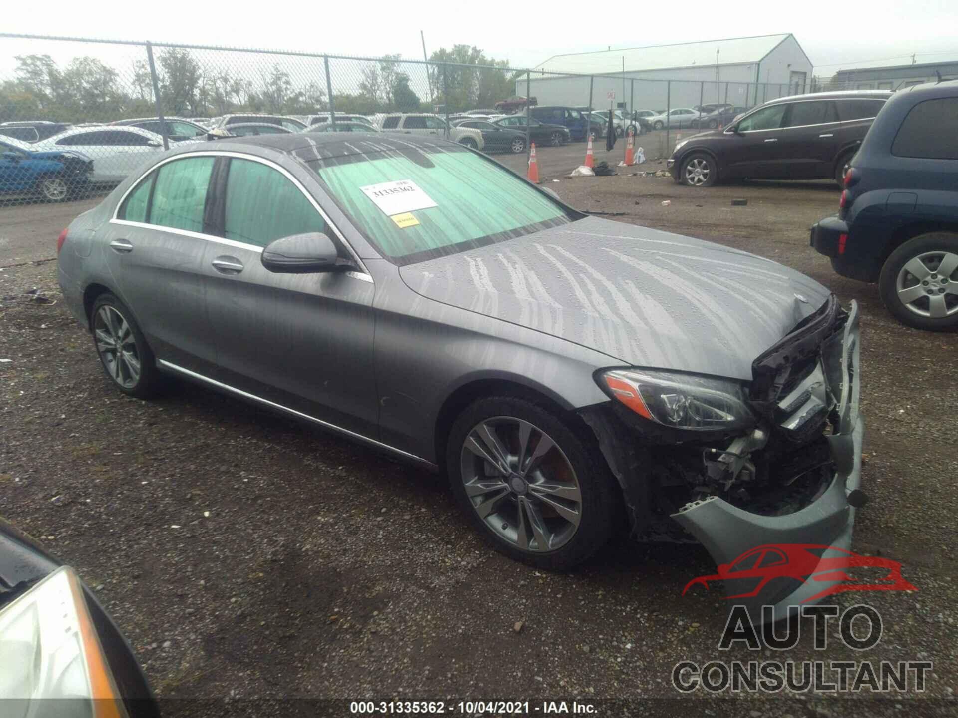 MERCEDES-BENZ C-CLASS 2016 - 55SWF4KB1GU165323