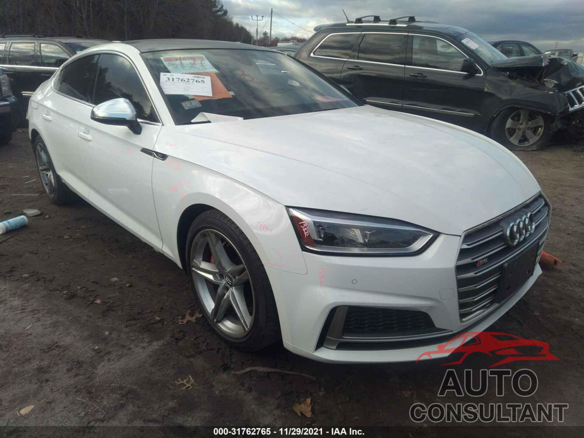 AUDI S5 SPORTBACK 2018 - WAUB4CF54JA071132
