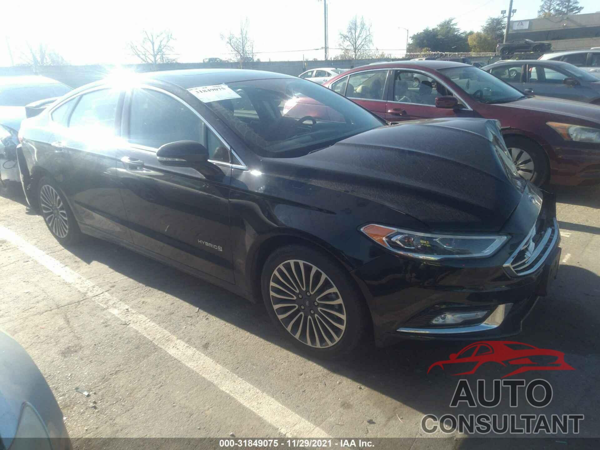 FORD FUSION HYBRID 2018 - 3FA6P0RUXJR246525