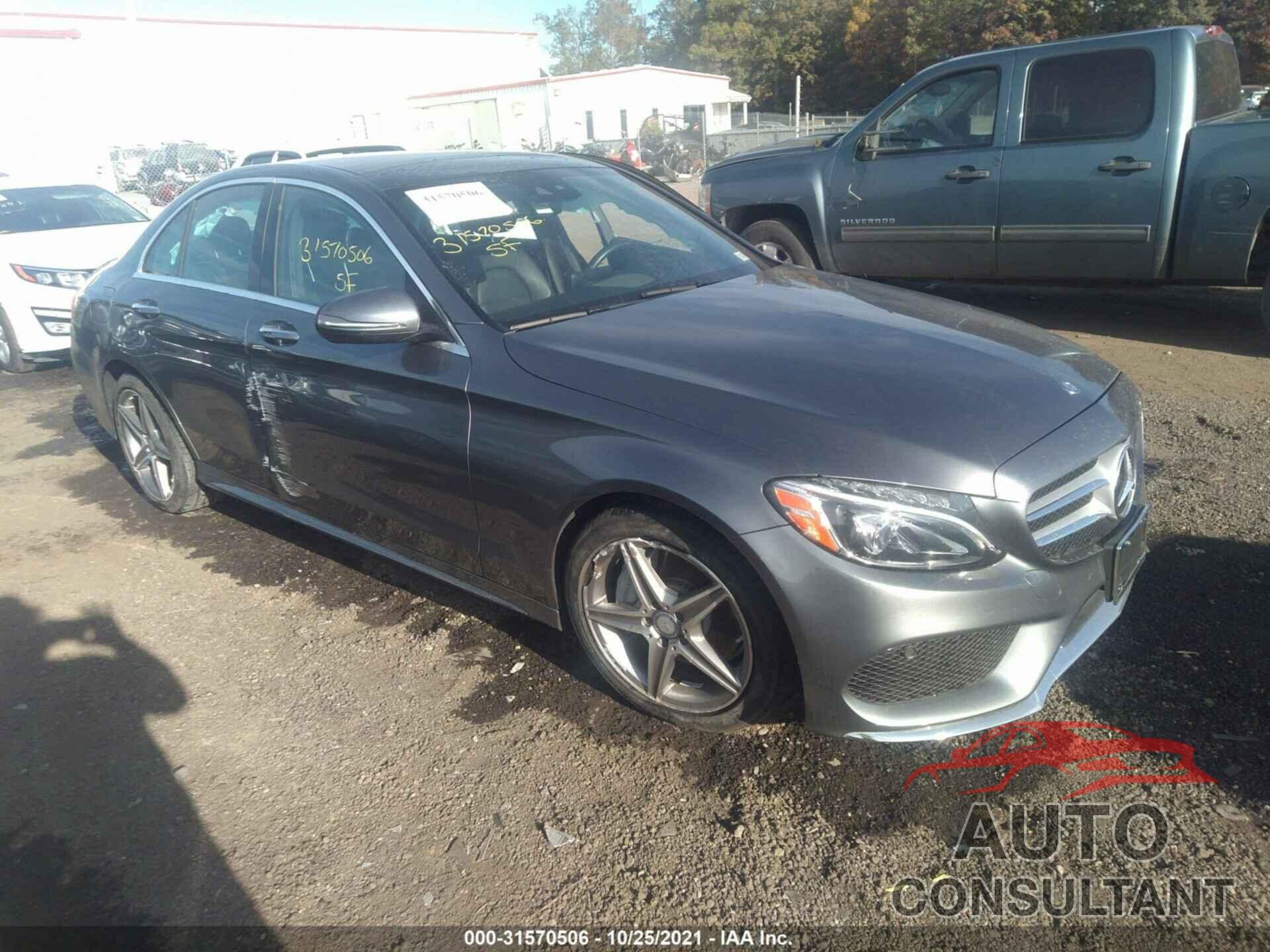 MERCEDES-BENZ C-CLASS 2017 - 55SWF4KB2HU192144
