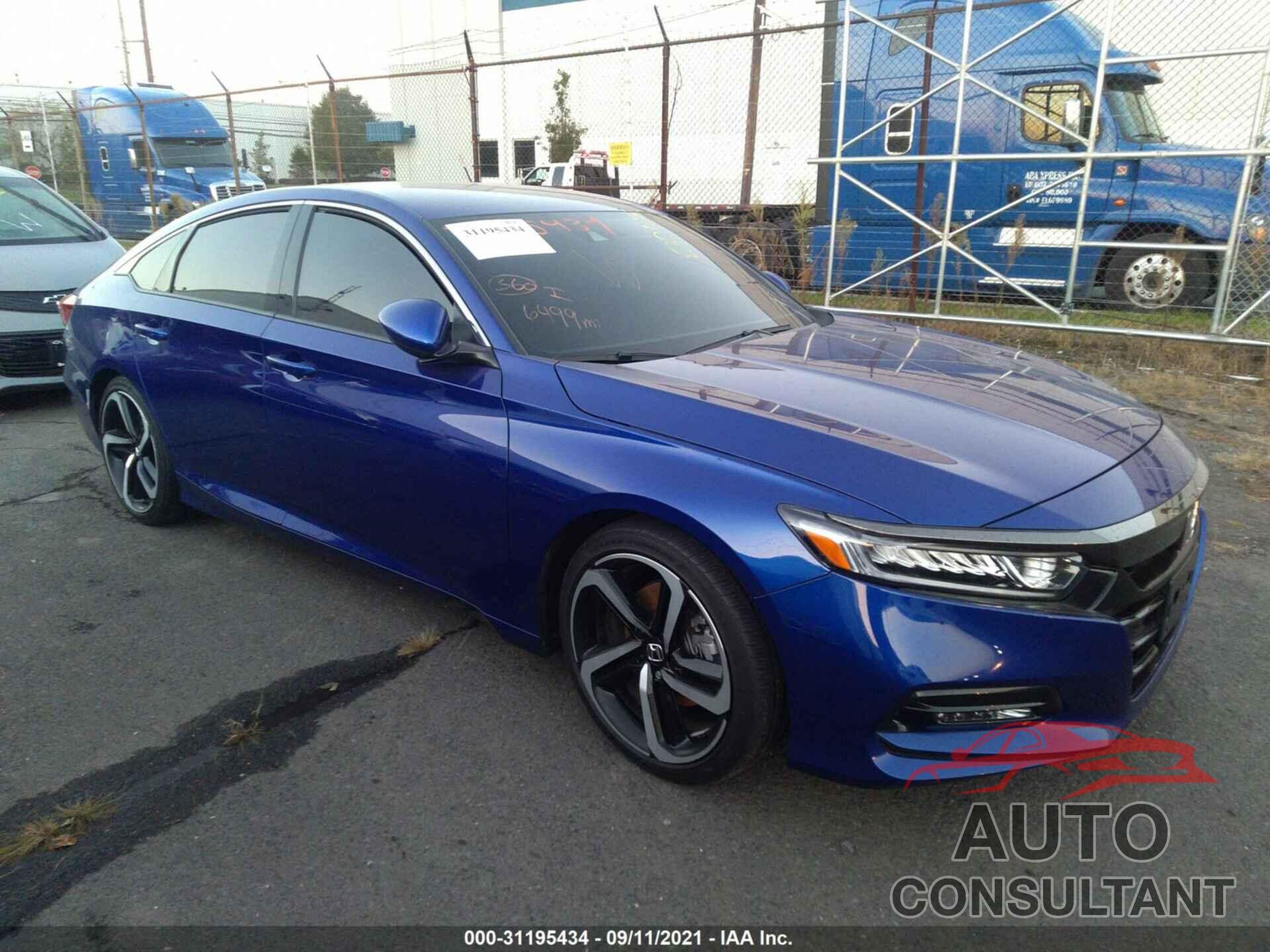 HONDA ACCORD SEDAN 2020 - 1HGCV1F3XLA088013