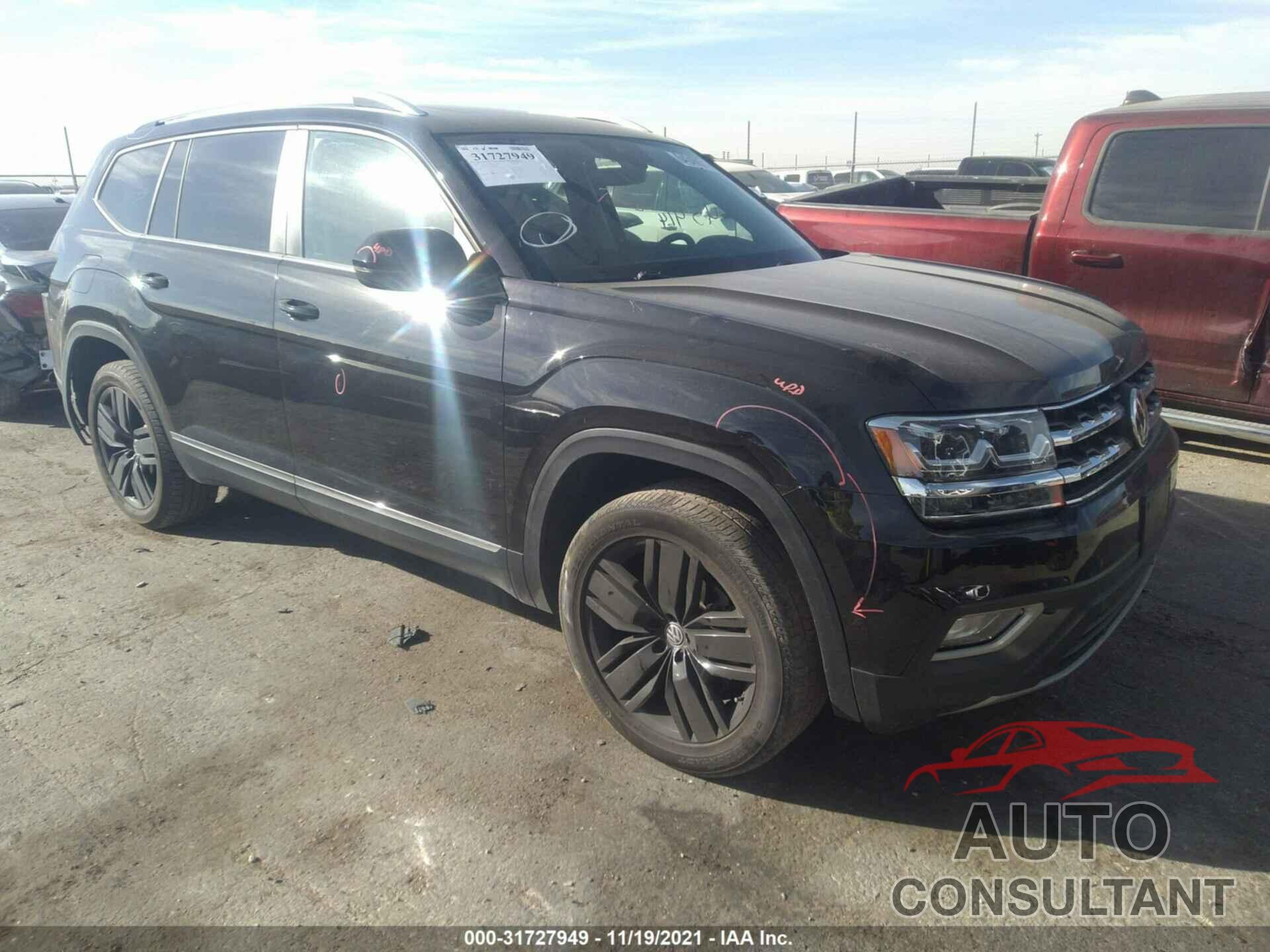 VOLKSWAGEN ATLAS 2019 - 1V2ER2CA9KC512402