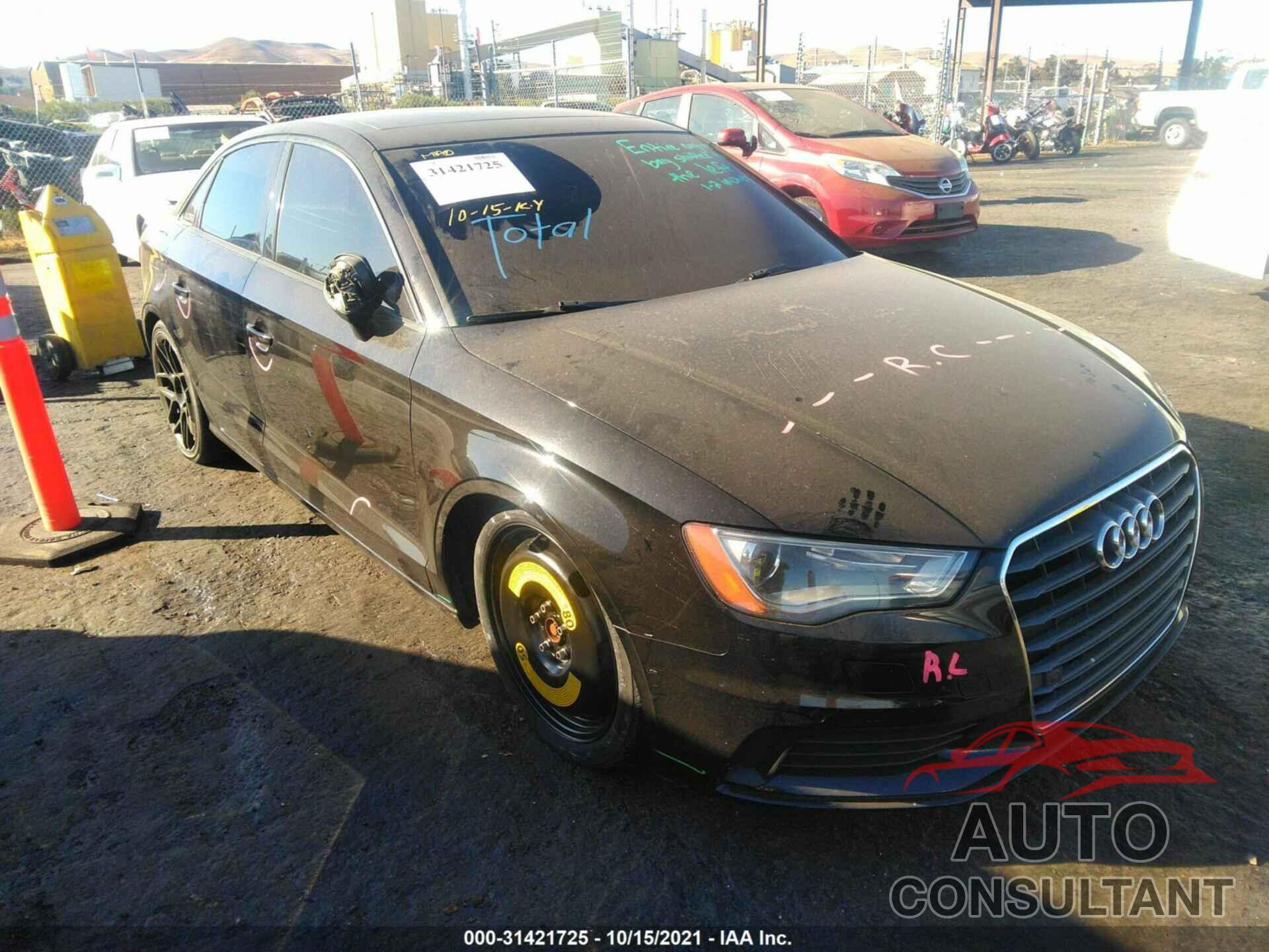 AUDI A3 2016 - WAUA7GFF3G1007076