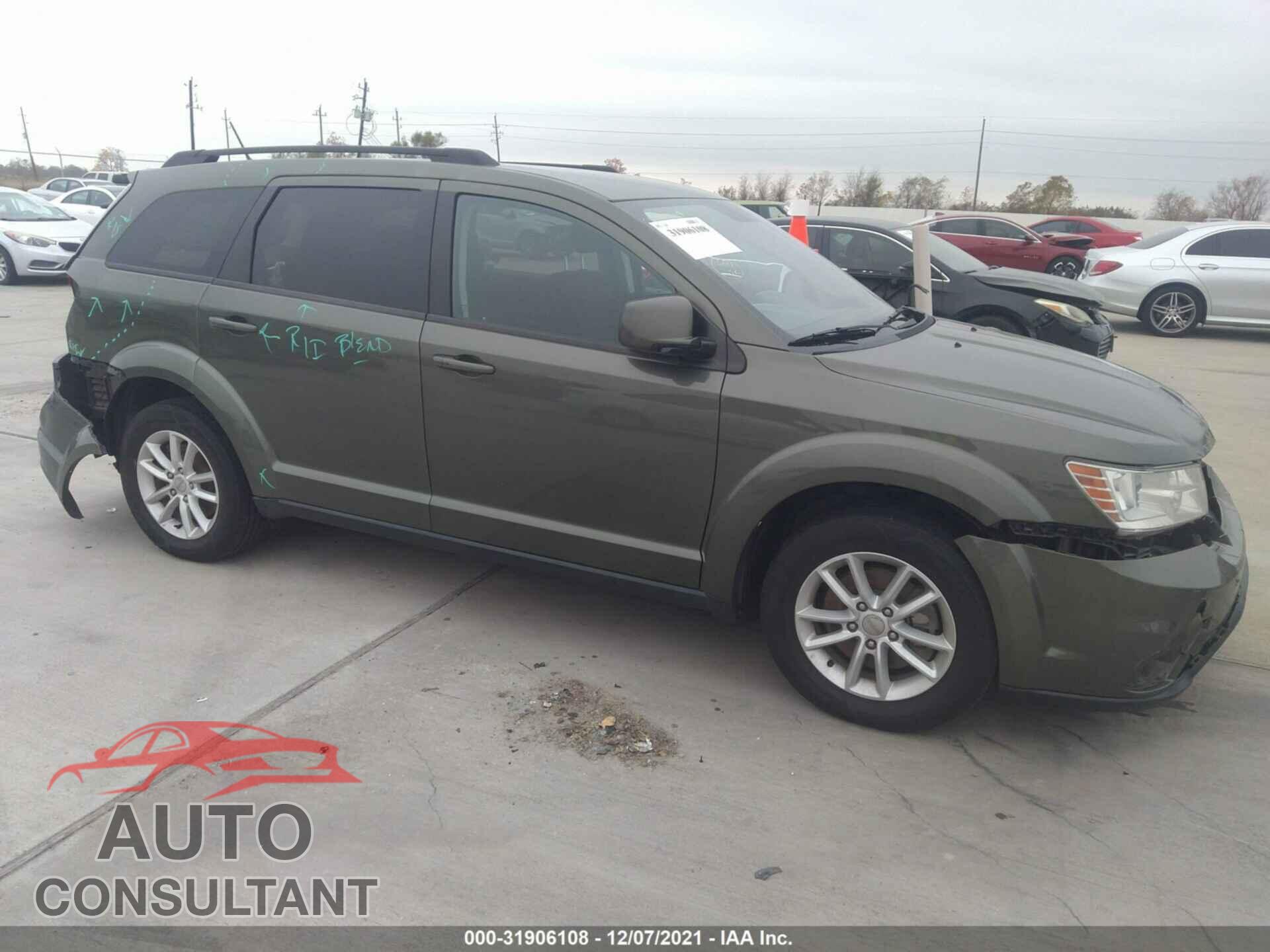 DODGE JOURNEY 2017 - 3C4PDCBG6HT523438