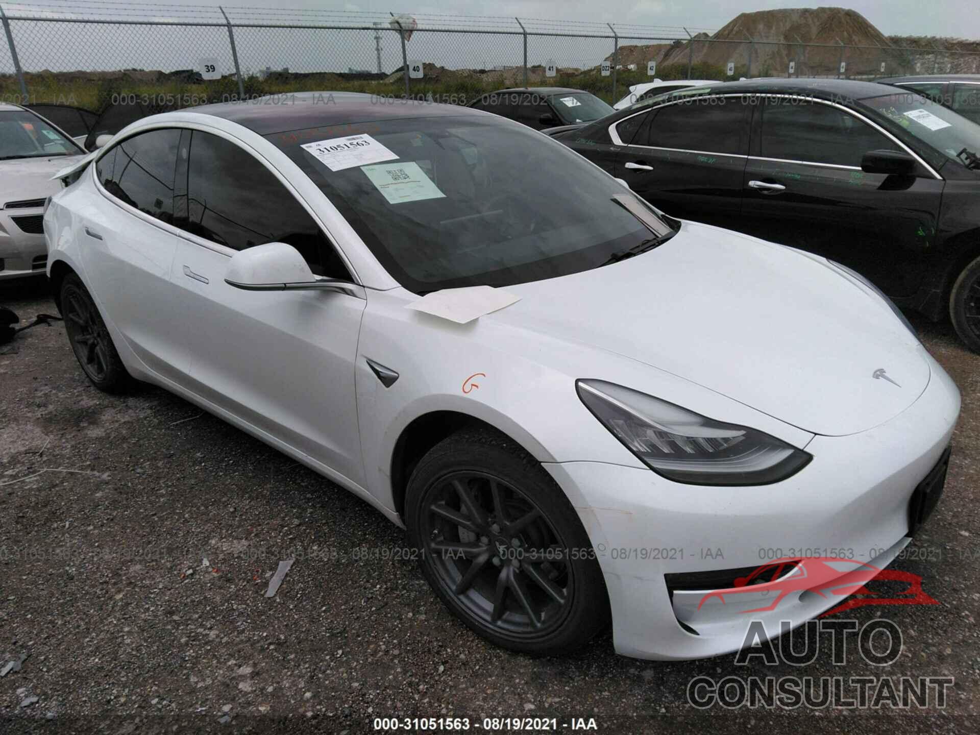 TESLA MODEL 3 2018 - 5YJ3E1EA6JF032654