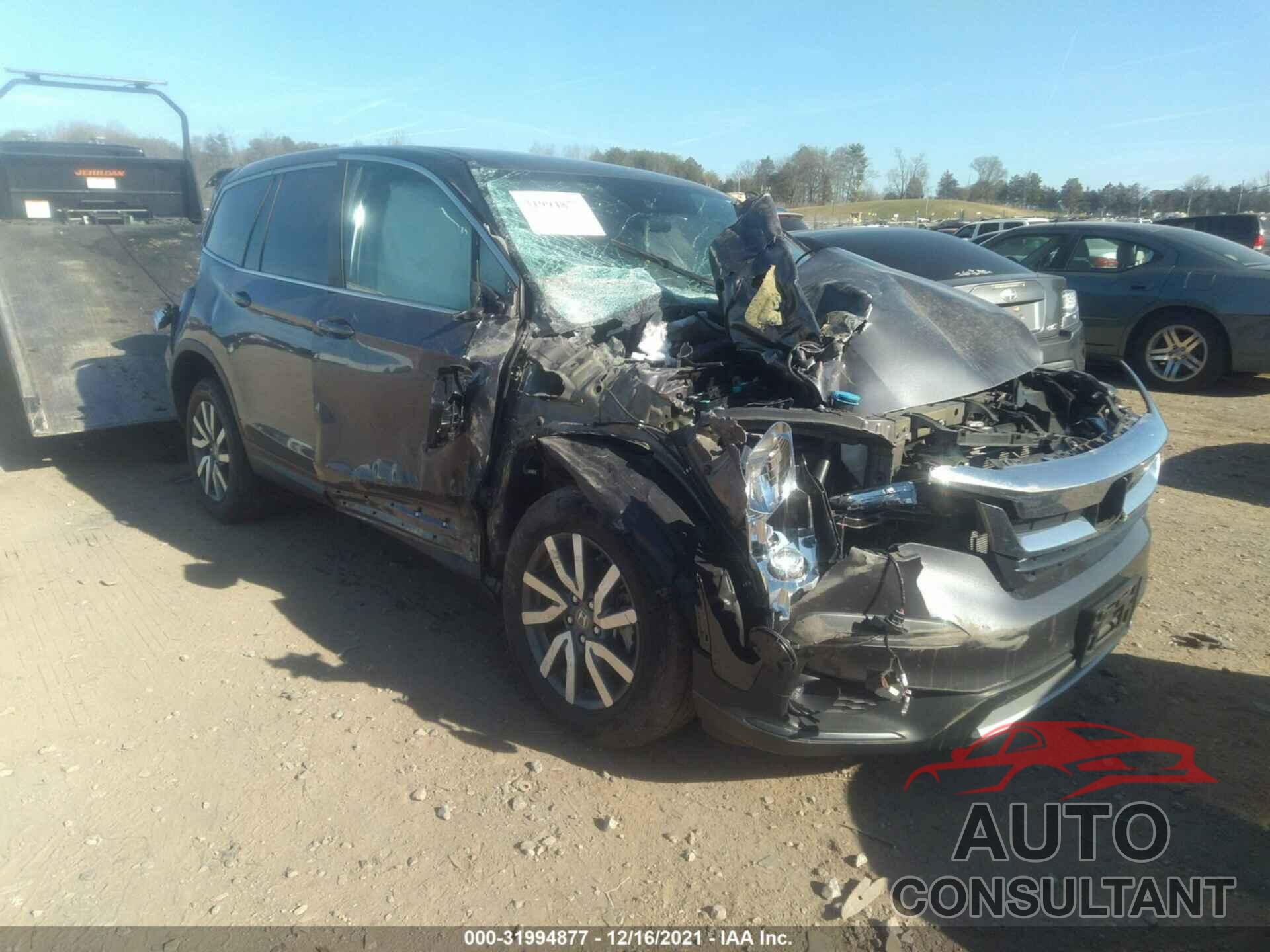 HONDA PILOT 2021 - 5FNYF6H37MB019834