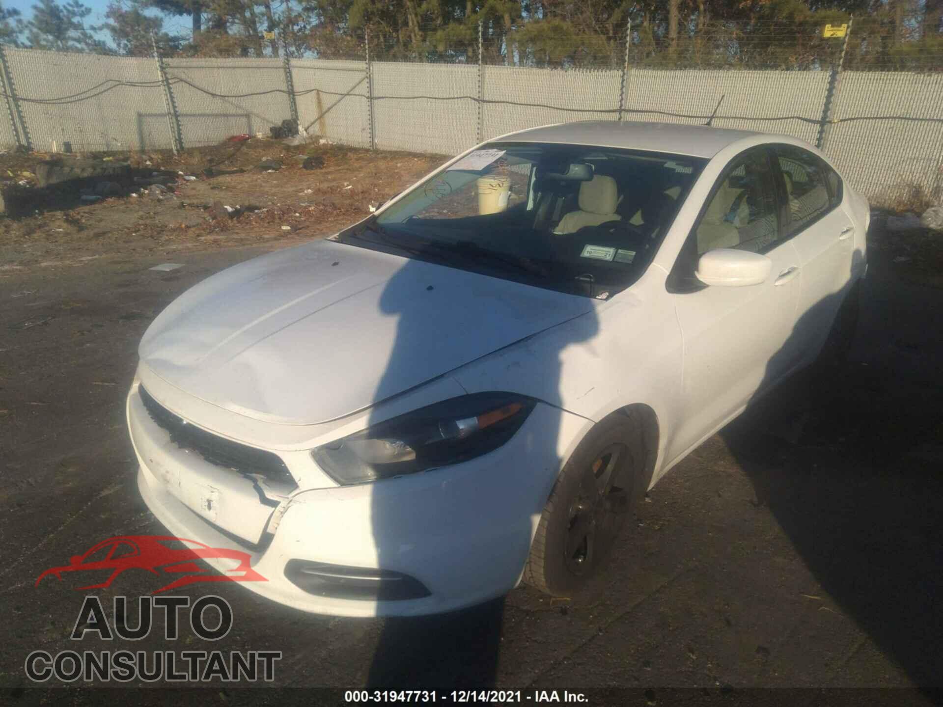 DODGE DART 2016 - 1C3CDFBB6GD540334