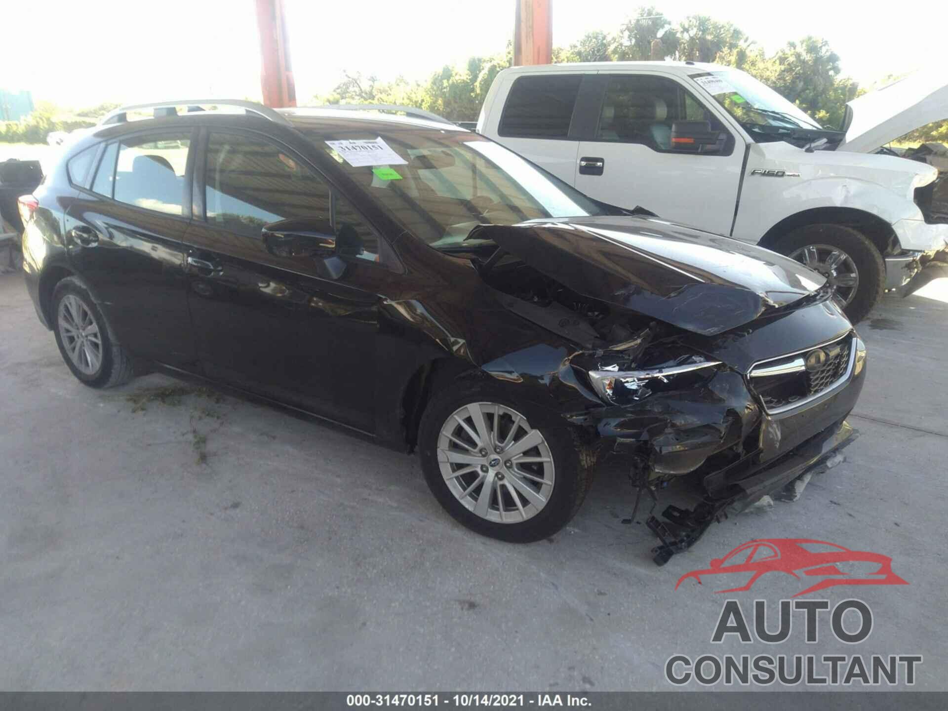 SUBARU IMPREZA 2017 - 4S3GTAB67H3730737