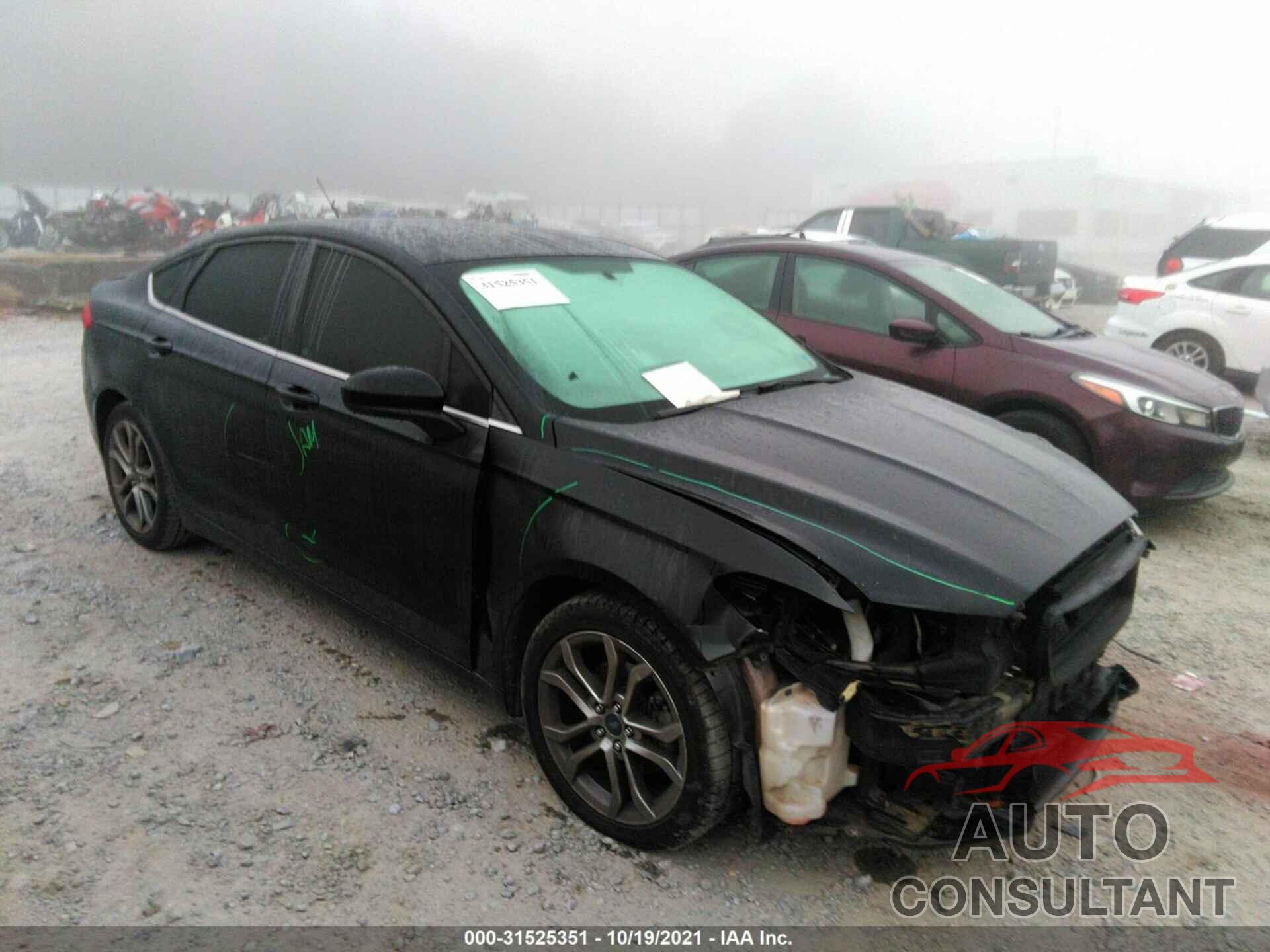 FORD FUSION 2017 - 3FA6P0G75HR298068