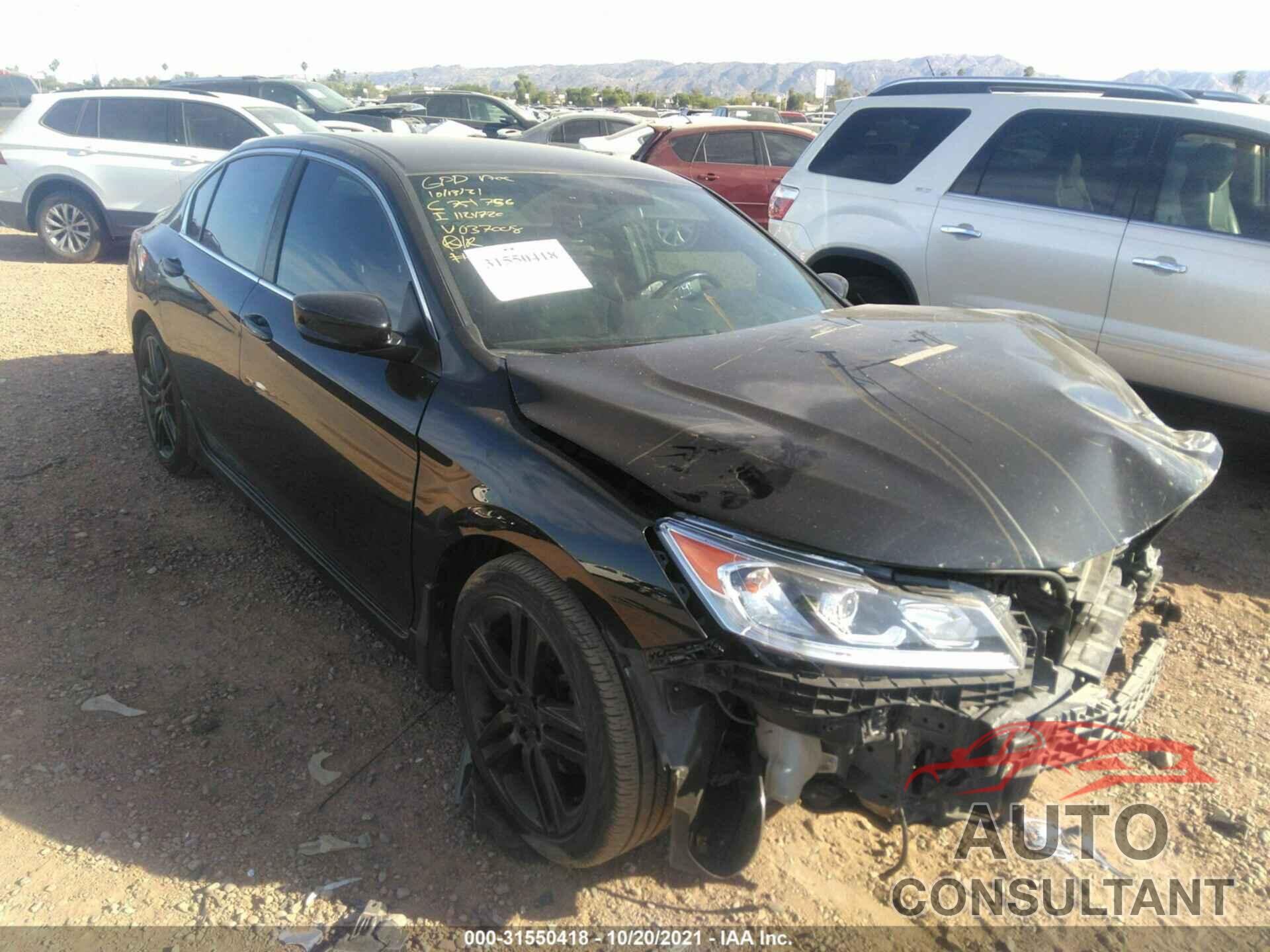 HONDA ACCORD SEDAN 2017 - 1HGCR2F50HA037008
