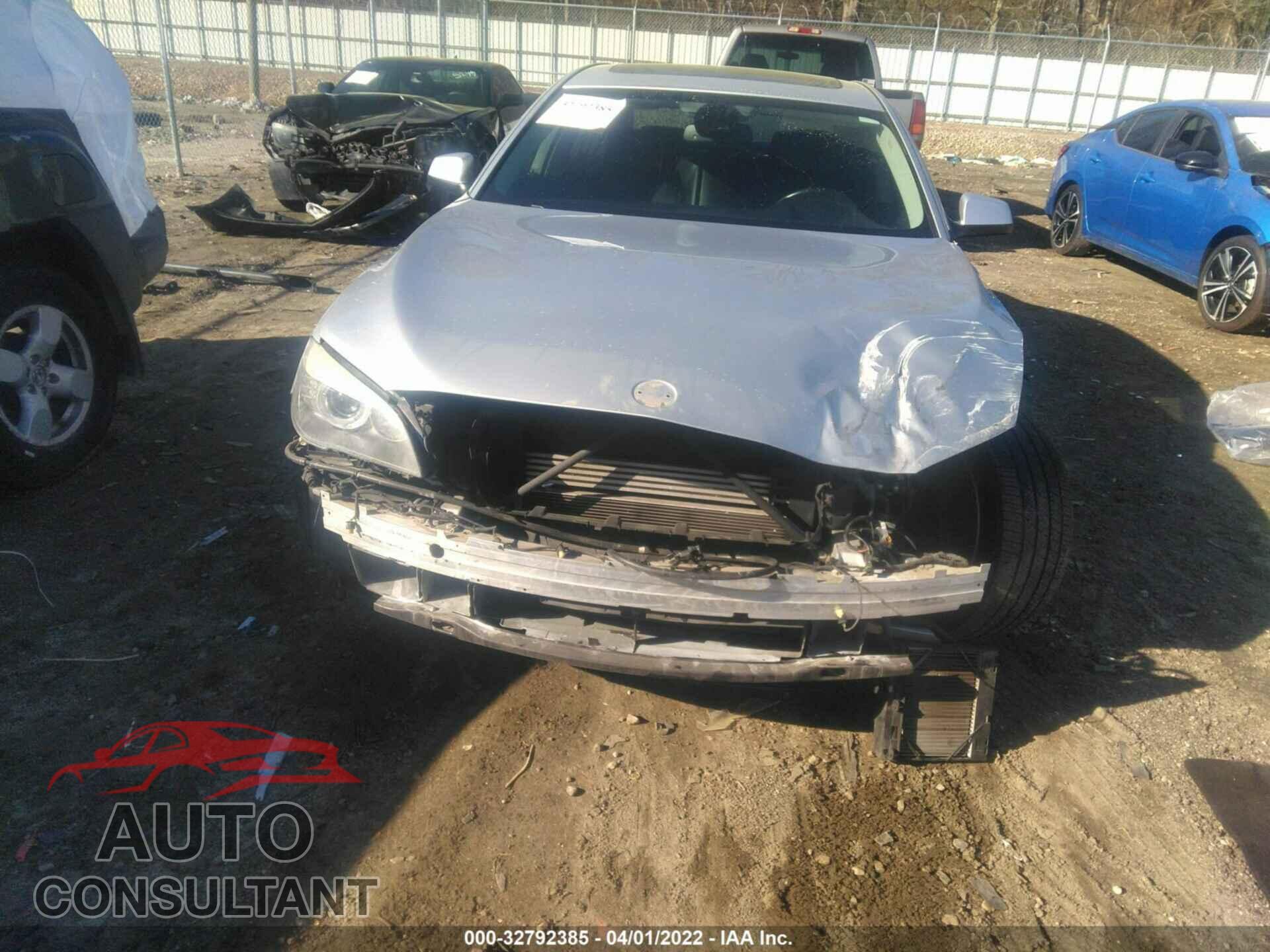 BMW 750LI 2012 - WBAKB8C56CC962425