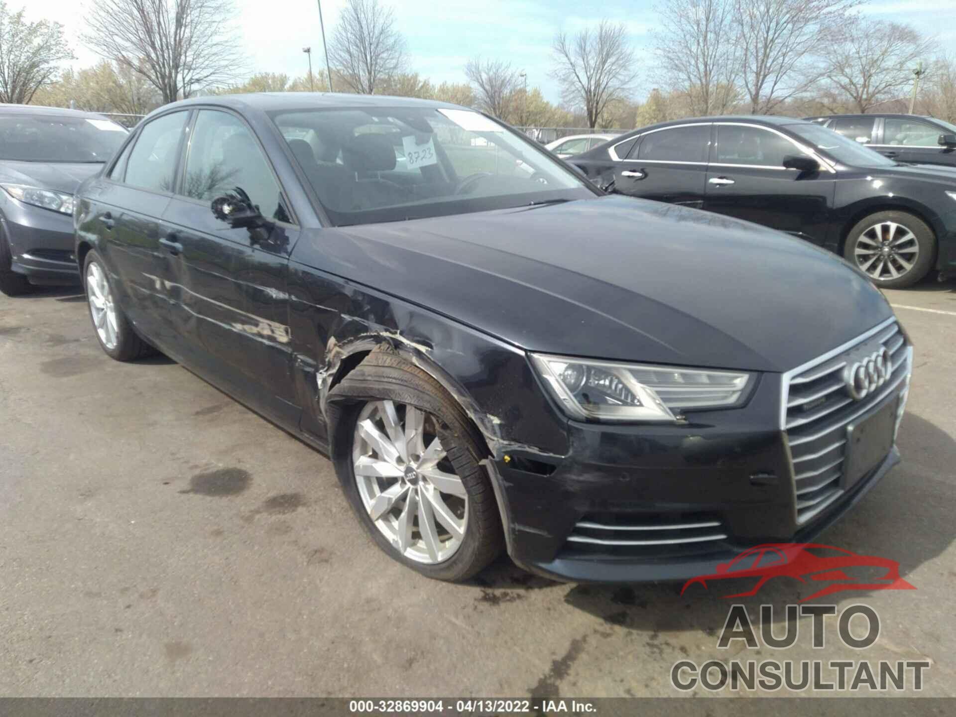 AUDI A4 2017 - WAUANAF49HN002797